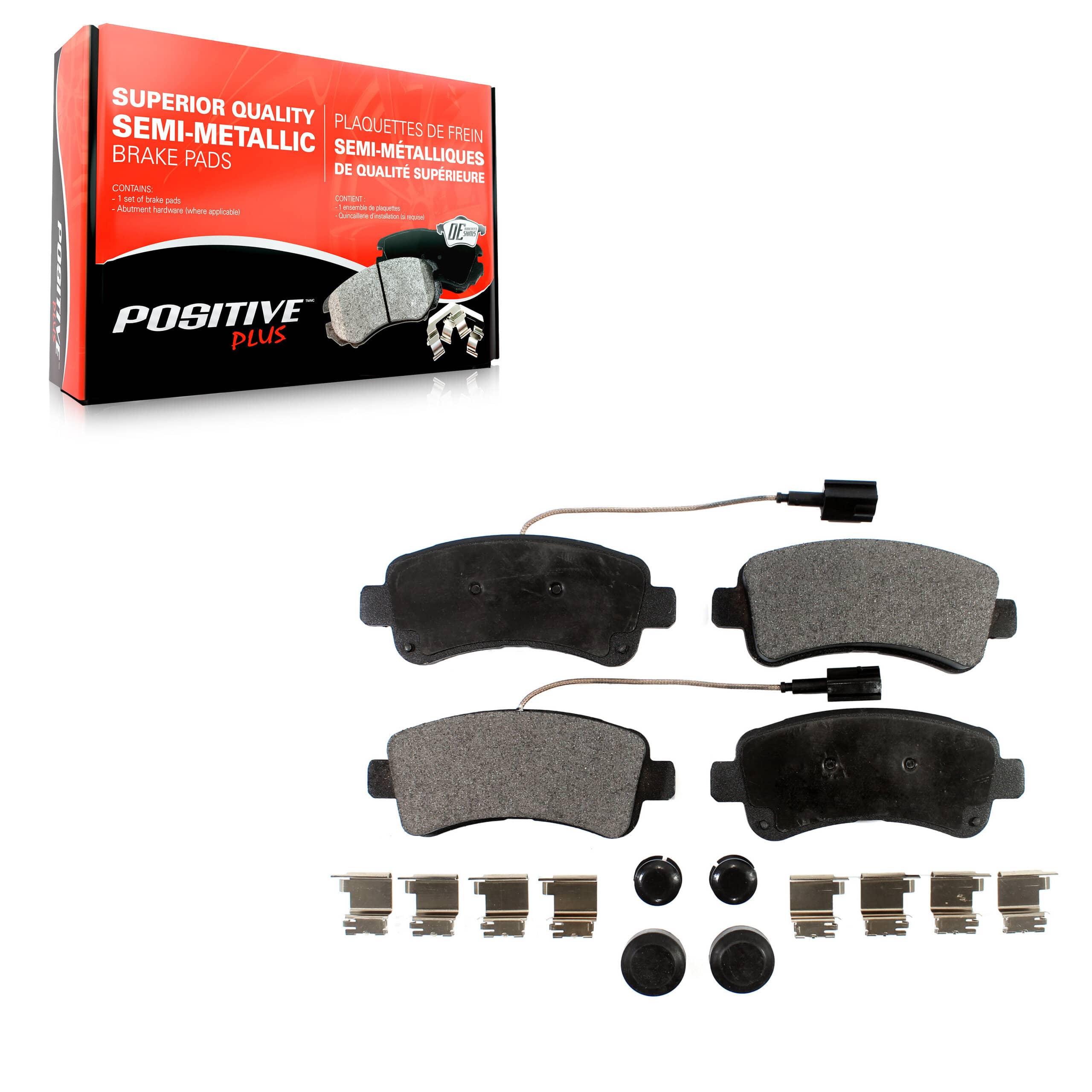 Positive Plus - PPF-D1746 - Rear Disc Brake Pad