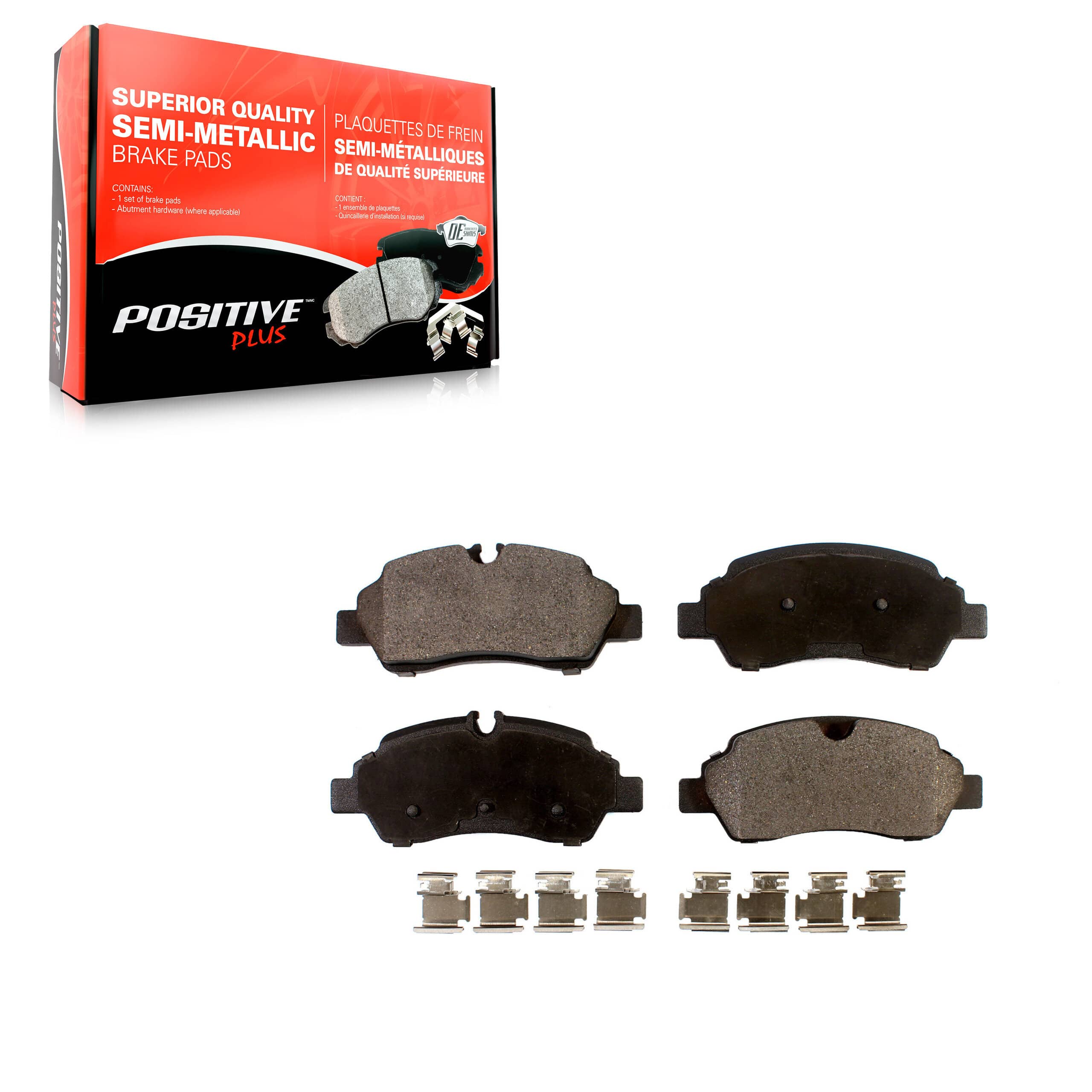 Positive Plus - PPF-D1775 - Rear Disc Brake Pad