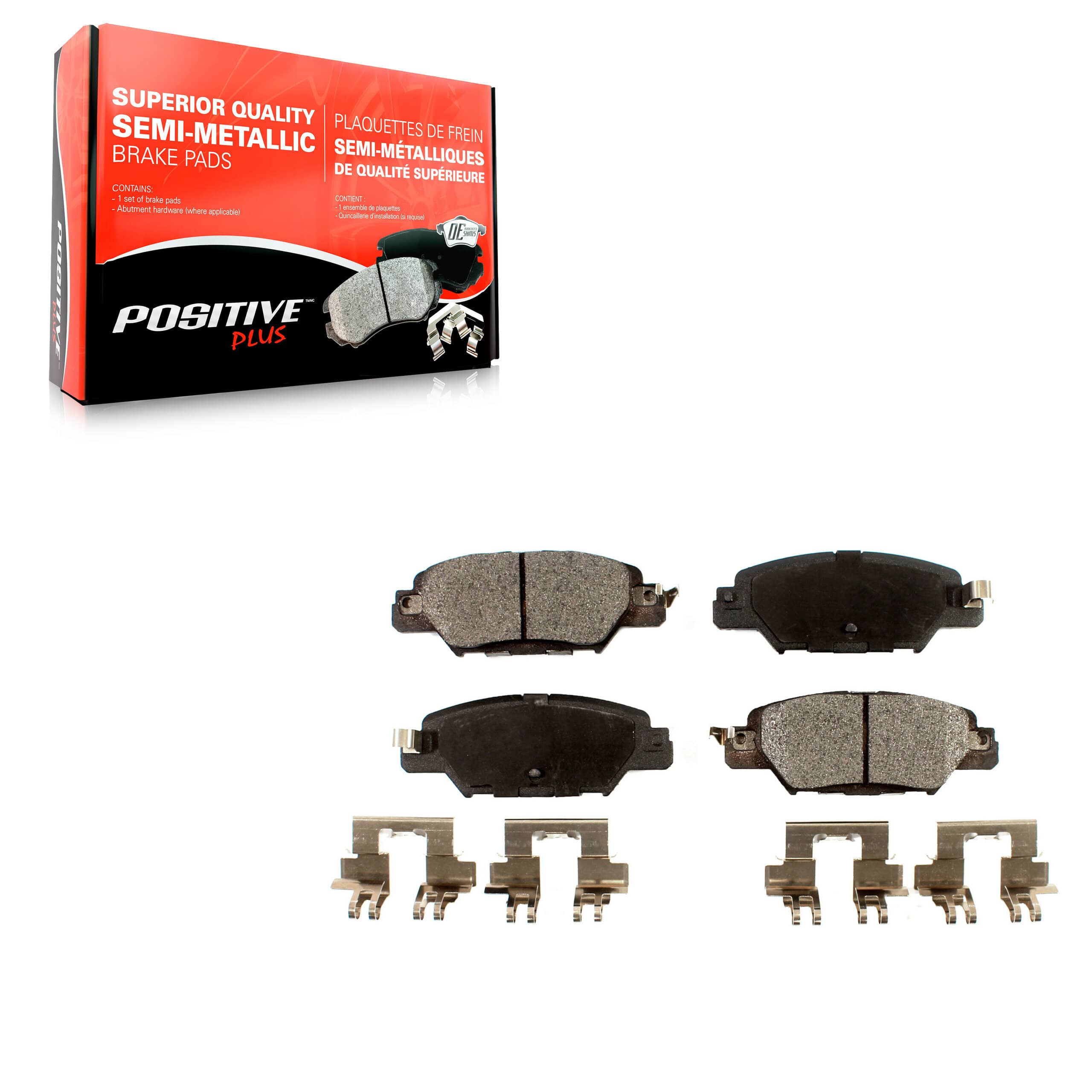 Positive Plus - PPF-D1846 - Rear Disc Brake Pad