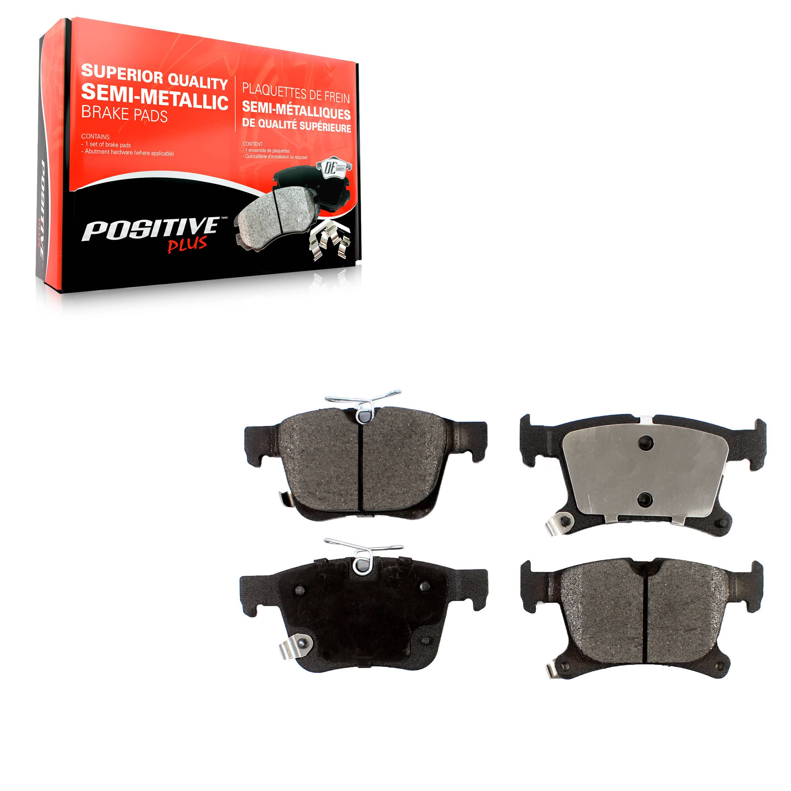 Positive Plus - PPF-D1901 - Rear Disc Brake Pad