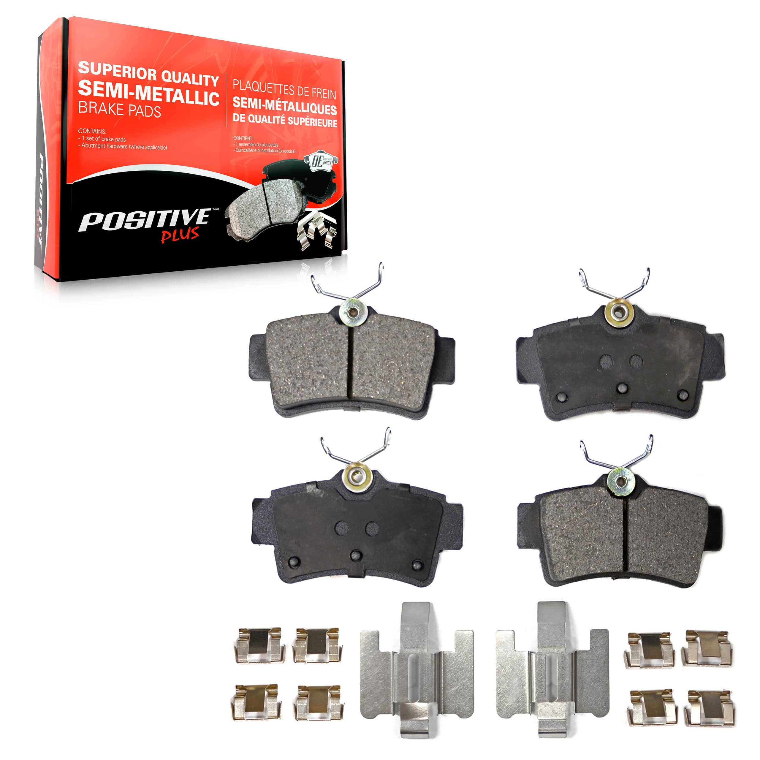 Positive Plus - PPF-D627 - Rear Disc Brake Pad