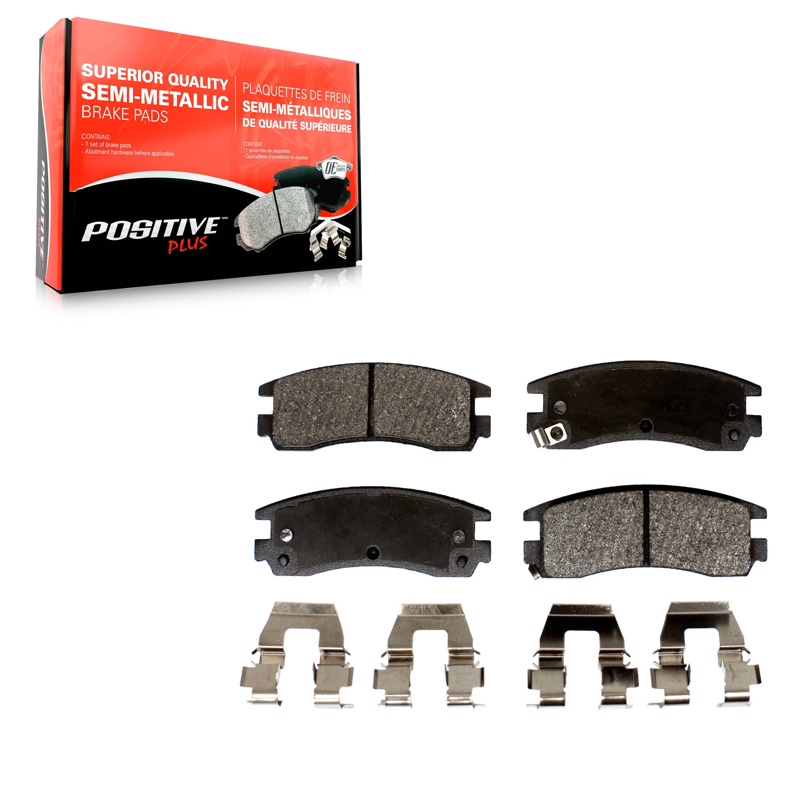 Positive Plus - PPF-D698 - Rear Disc Brake Pad