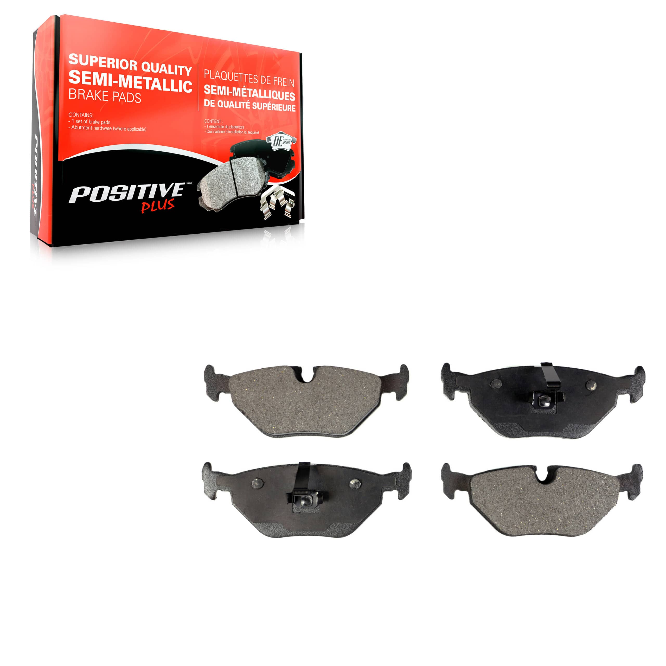 Positive Plus - PPF-D763 - Rear Disc Brake Pad