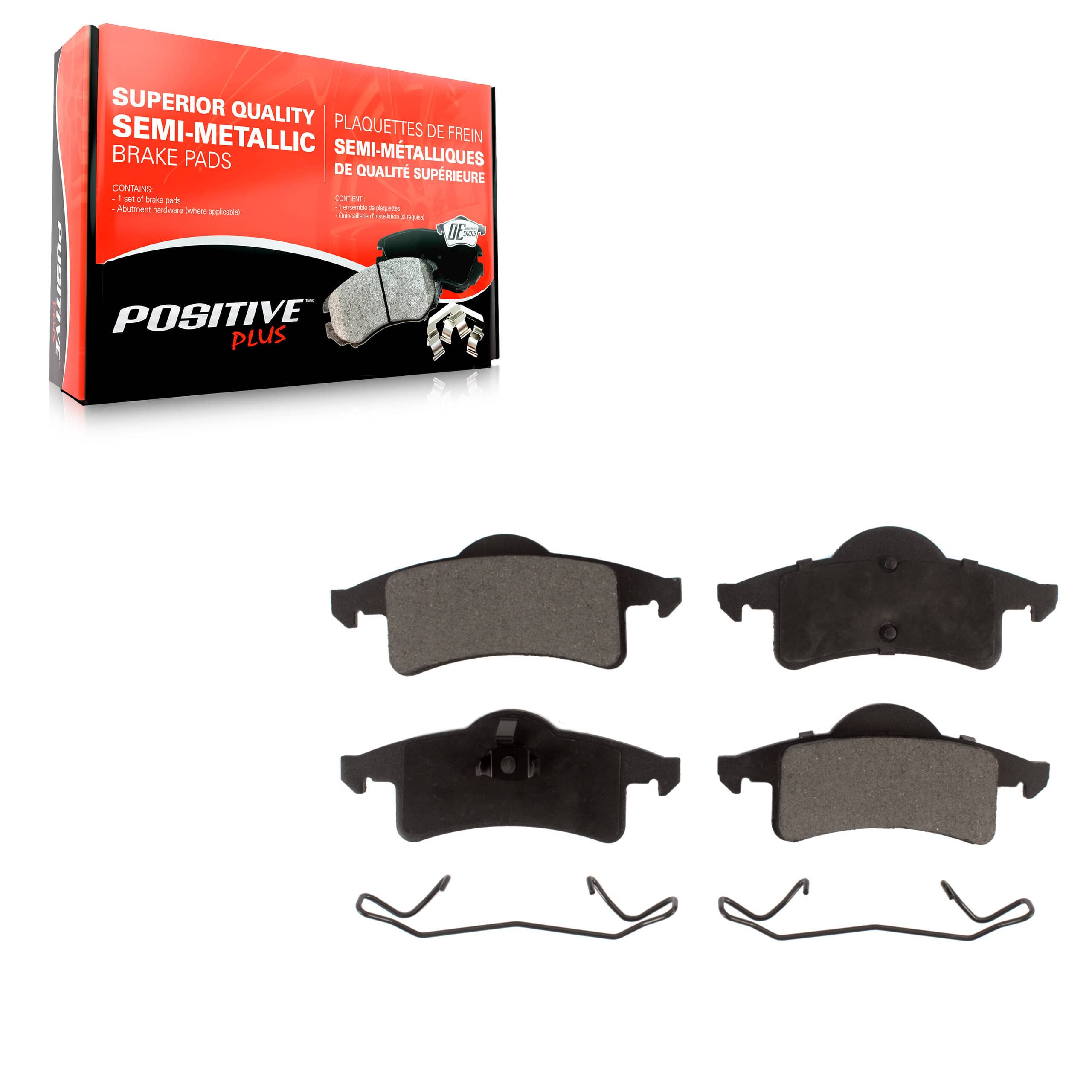 Positive Plus - PPF-D791 - Rear Disc Brake Pad