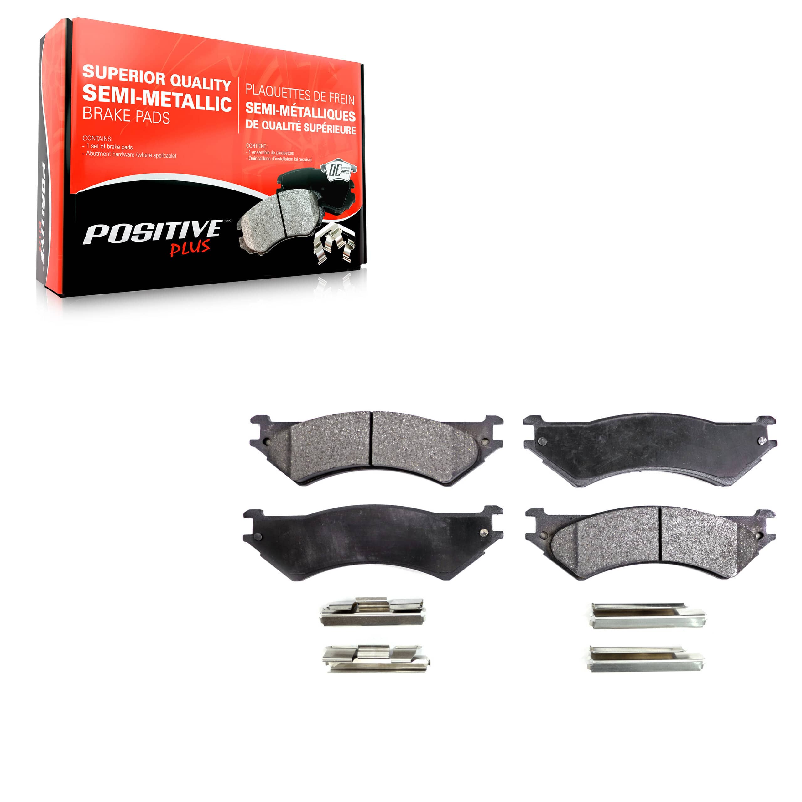 Positive Plus - PPF-D802 - Rear Disc Brake Pad