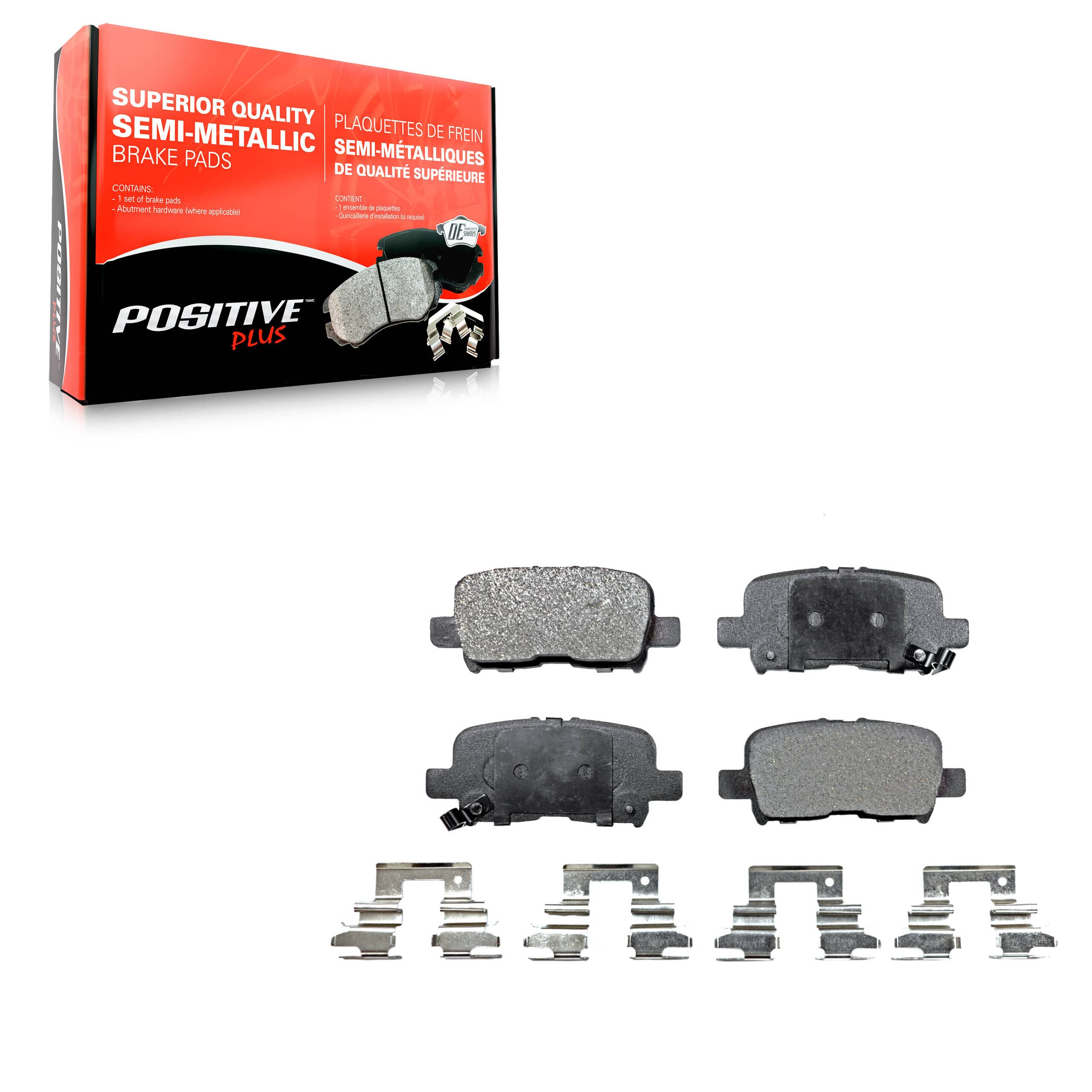 Positive Plus - PPF-D865 - Rear Disc Brake Pad