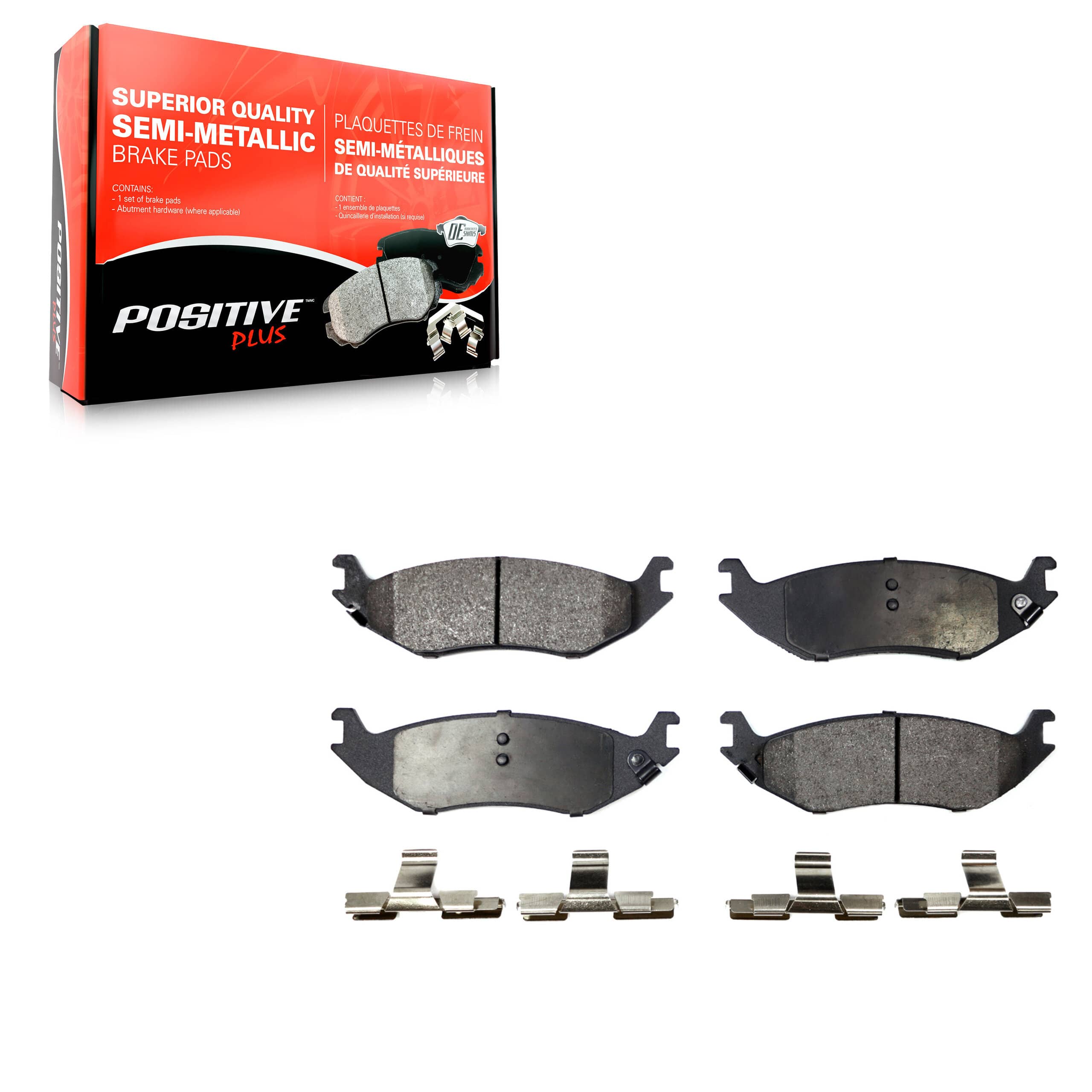Positive Plus - PPF-D898 - Rear Disc Brake Pad