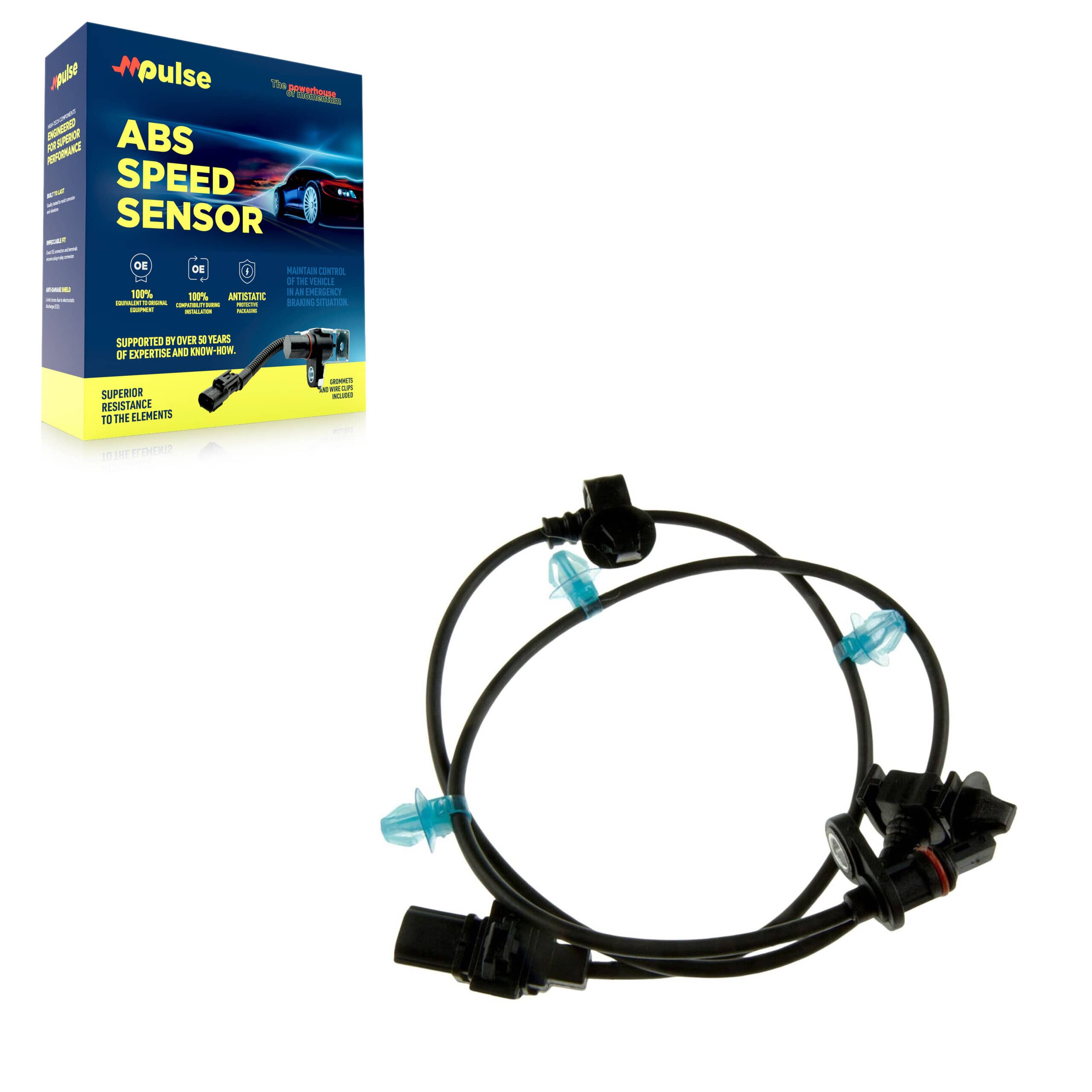 Mpulse - SEN-2ABS0593 - Rear Left ABS Wheel Speed Sensor