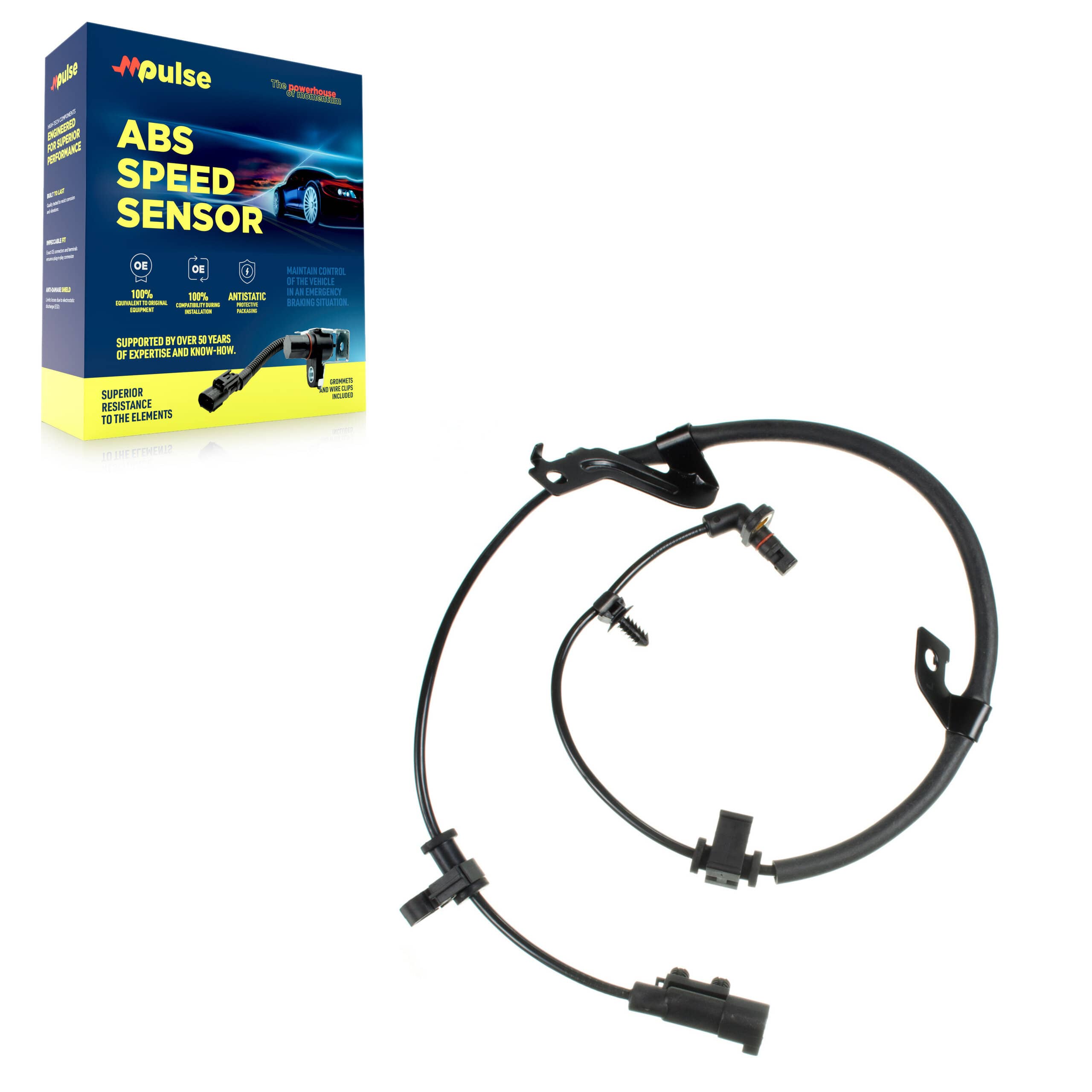 Mpulse - SEN-2ABS2730 - Rear Left ABS Wheel Speed Sensor
