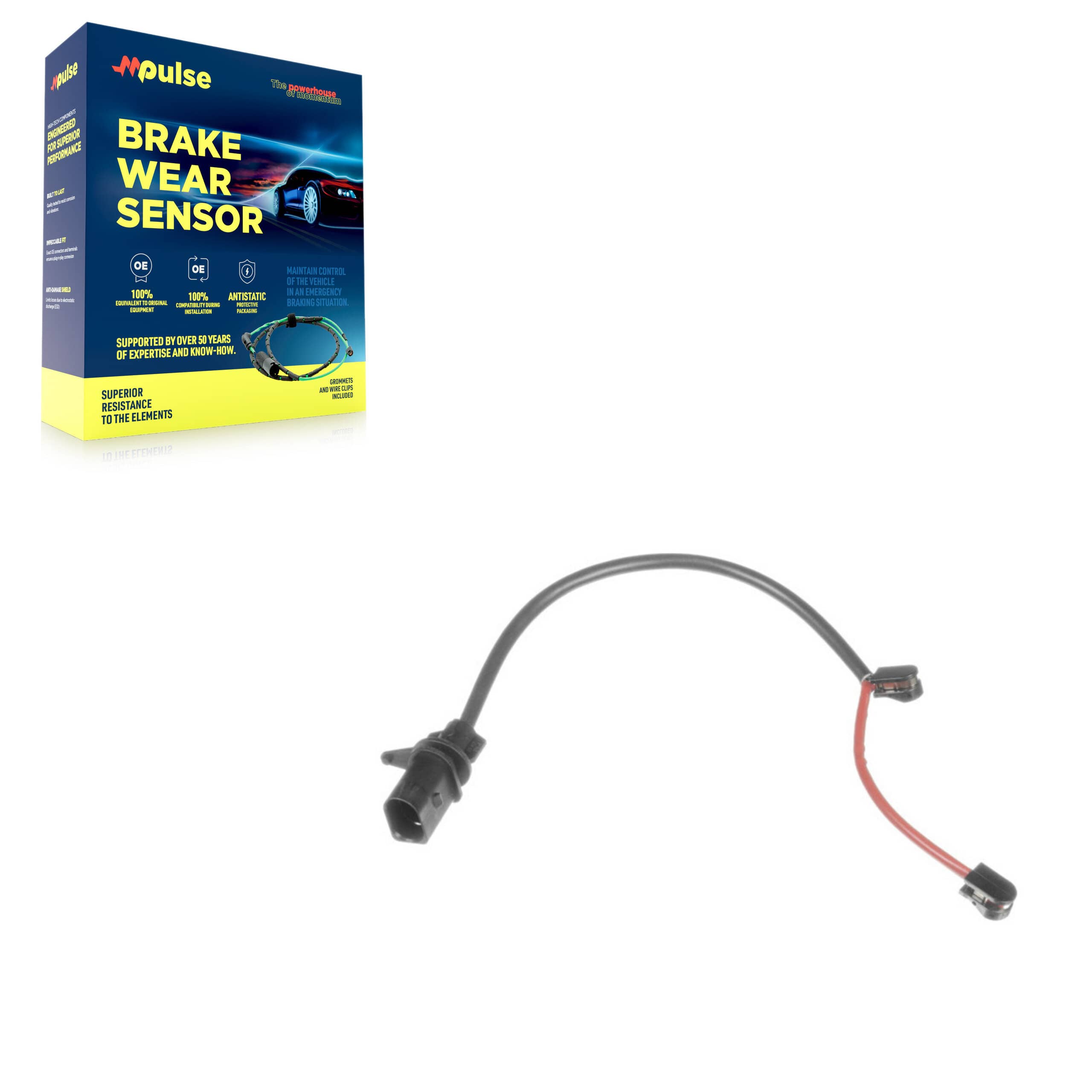 Mpulse - SEN-2BWS0016 - Front Disc Brake Pad Wear Sensor