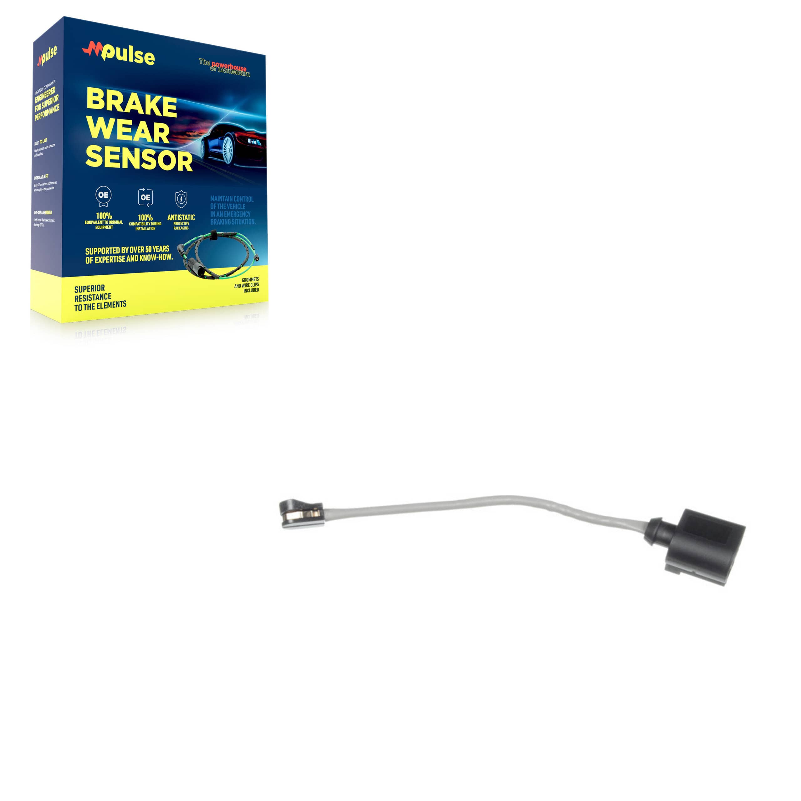 Mpulse - SEN-2BWS0019 - Front Disc Brake Pad Wear Sensor