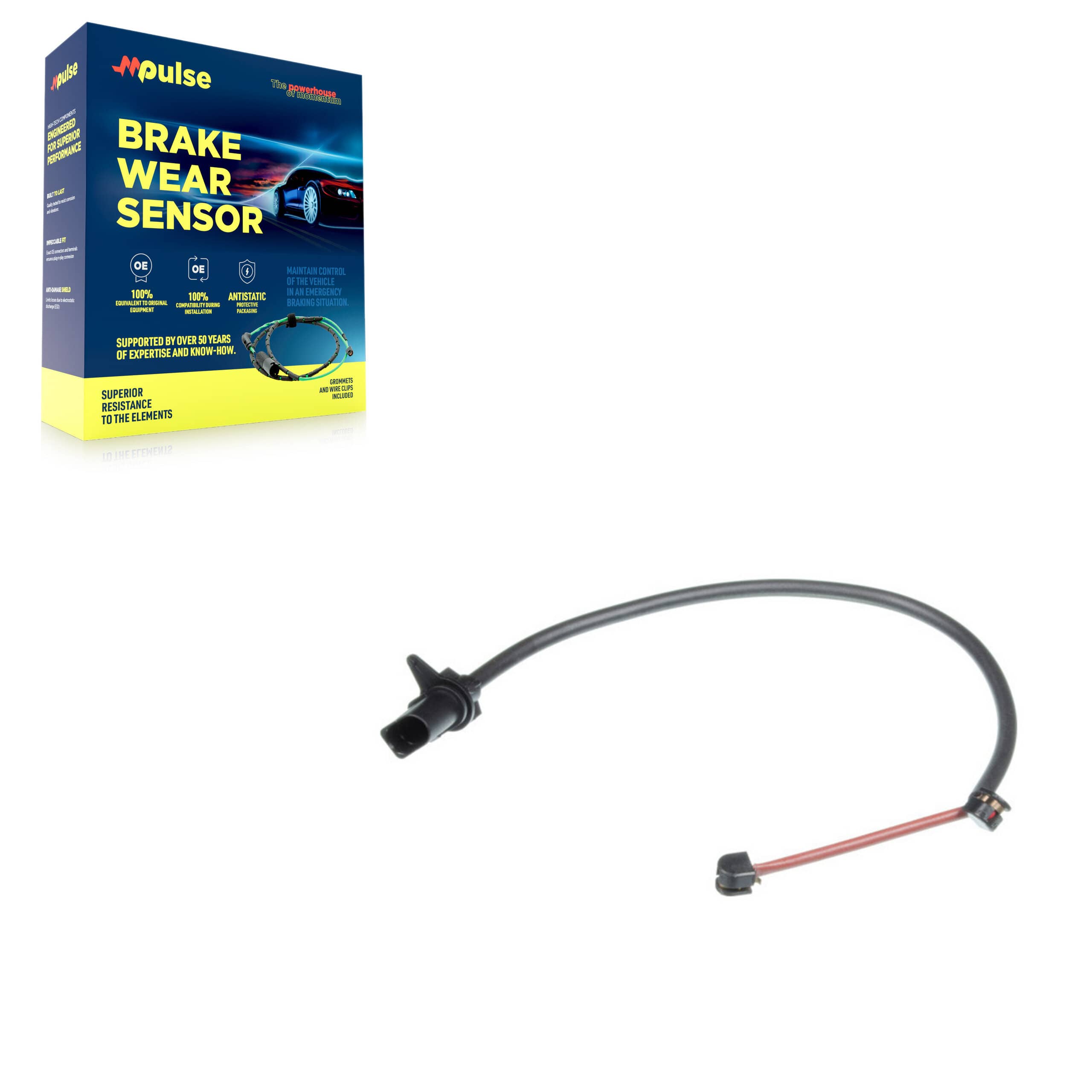 Mpulse - SEN-2BWS0027 - Front Disc Brake Pad Wear Sensor