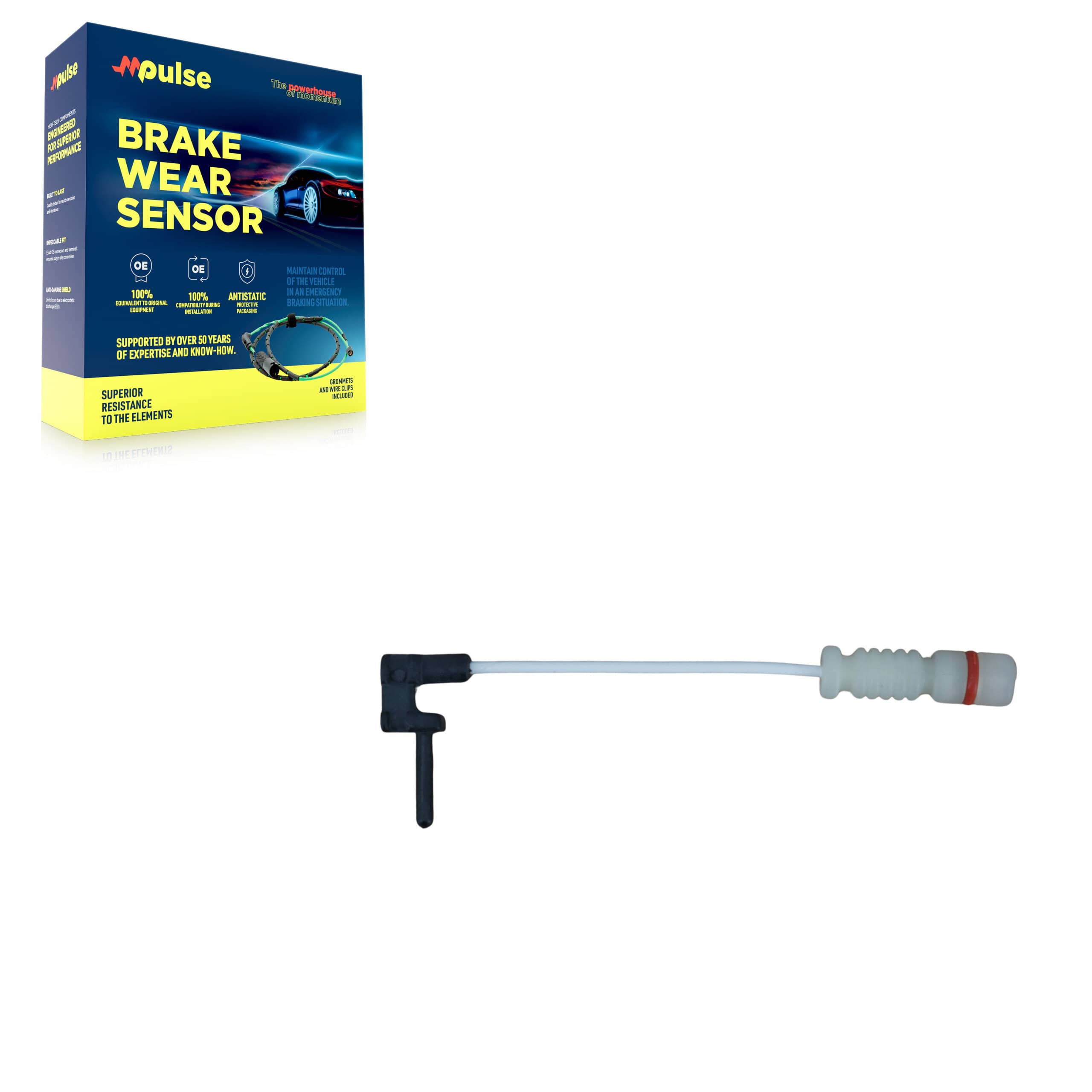 Mpulse - SEN-2BWS0042 - Front Disc Brake Pad Wear Sensor
