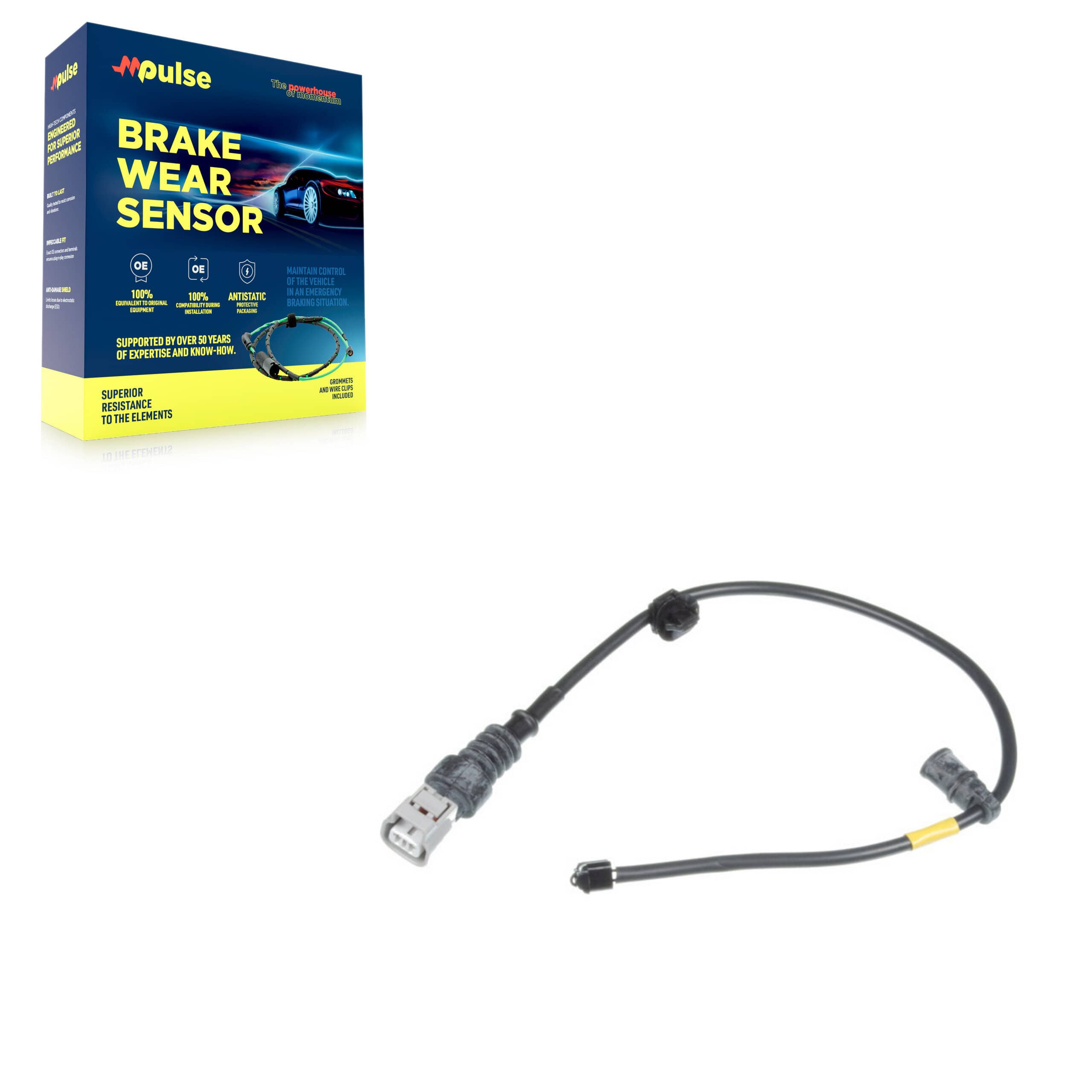 Mpulse - SEN-2BWS0049 - Front Left Disc Brake Pad Wear Sensor