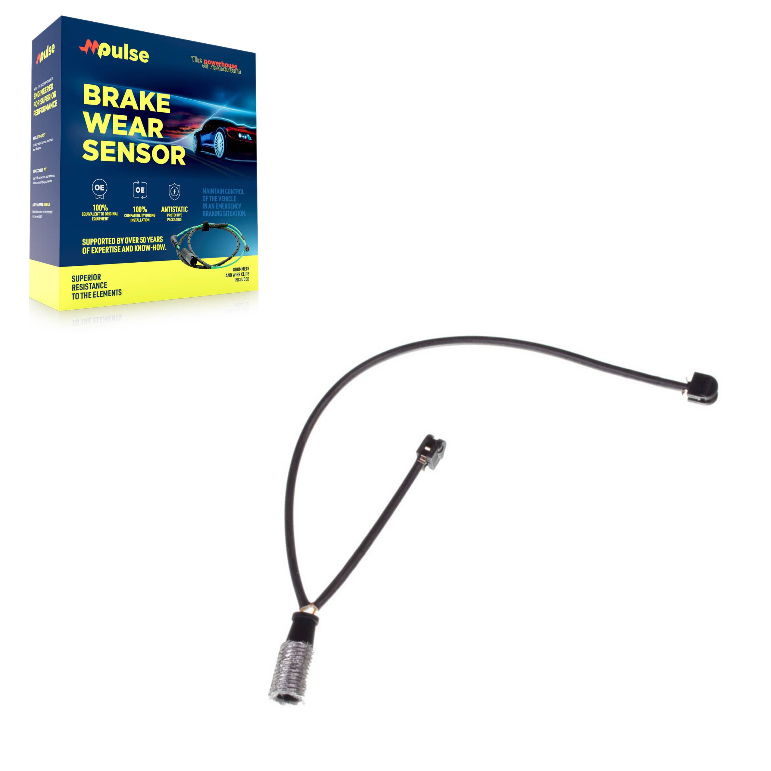 Mpulse - SEN-2BWS0056 - Front Disc Brake Pad Wear Sensor