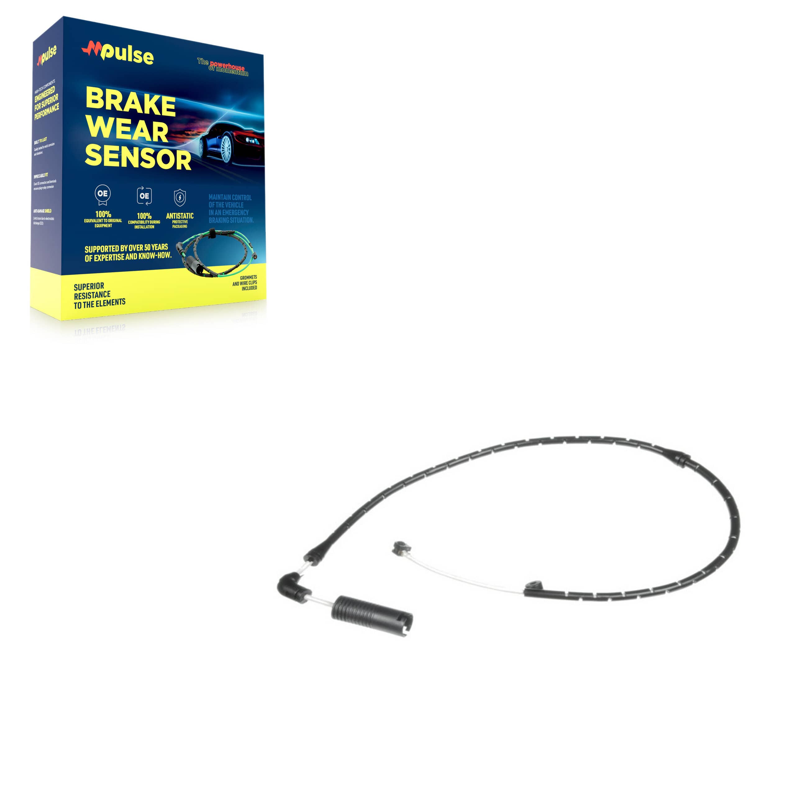 Mpulse - SEN-2BWS0153 - Front Disc Brake Pad Wear Sensor