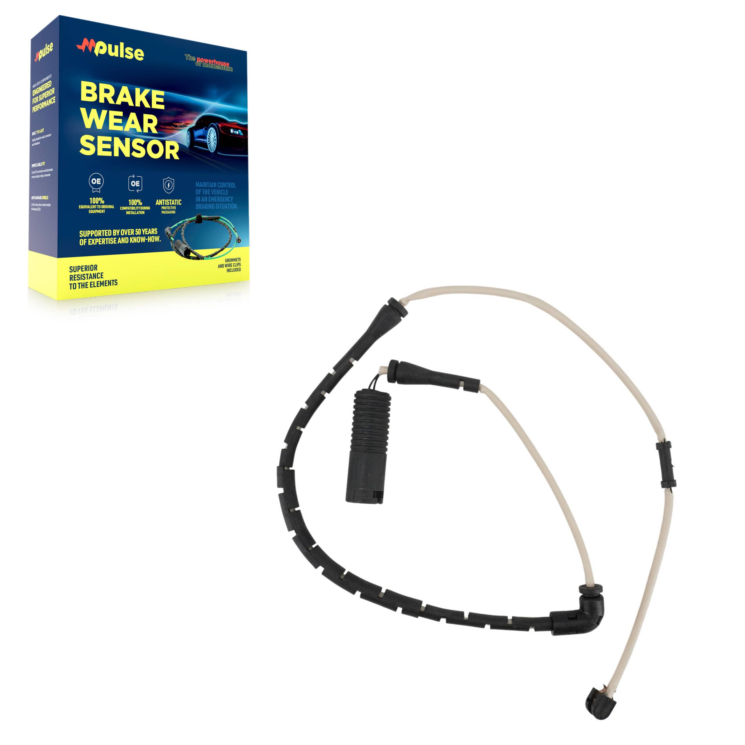 Mpulse - SEN-2BWS0163 - Front Disc Brake Pad Wear Sensor