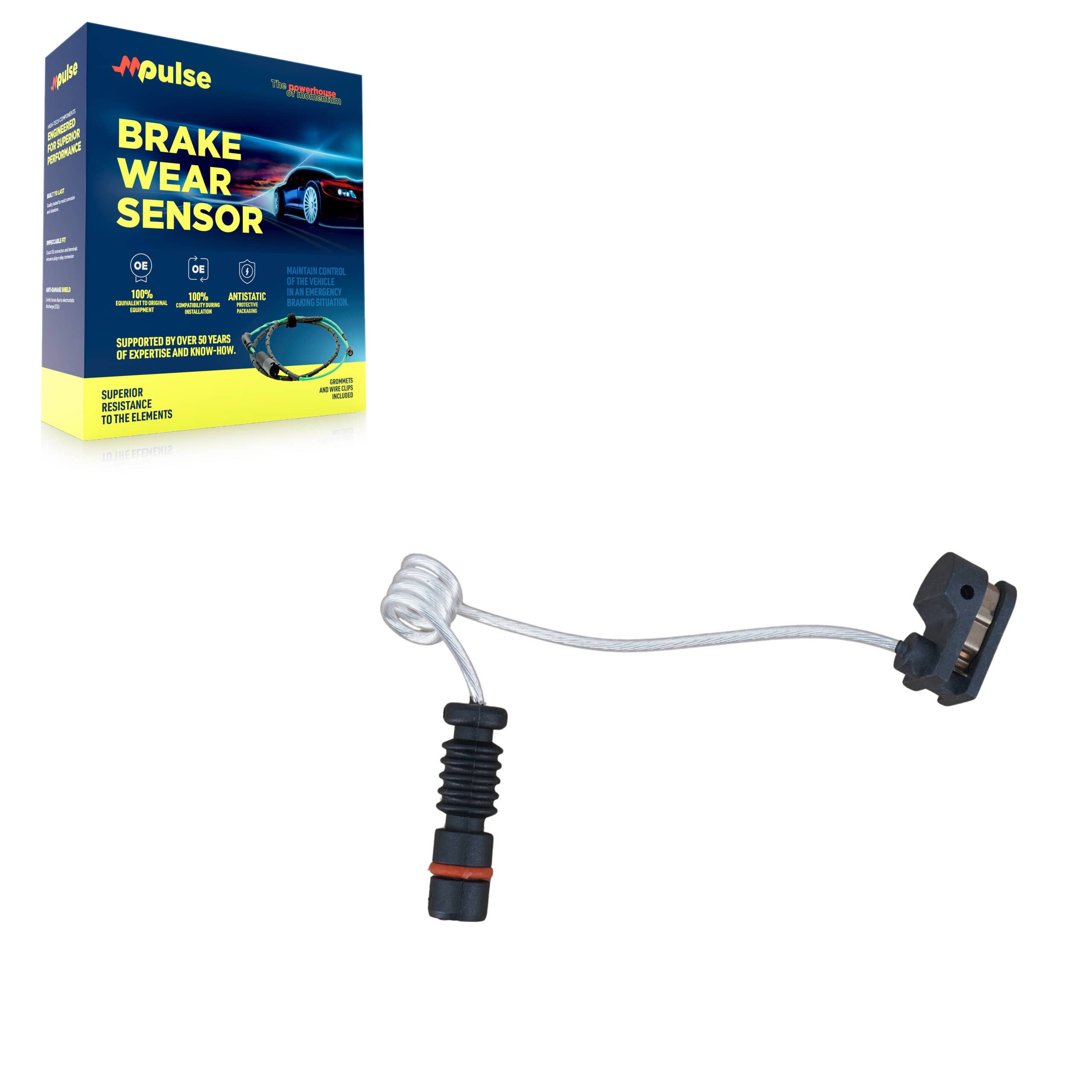 Mpulse - SEN-2BWS0165 - Rear Disc Brake Pad Wear Sensor