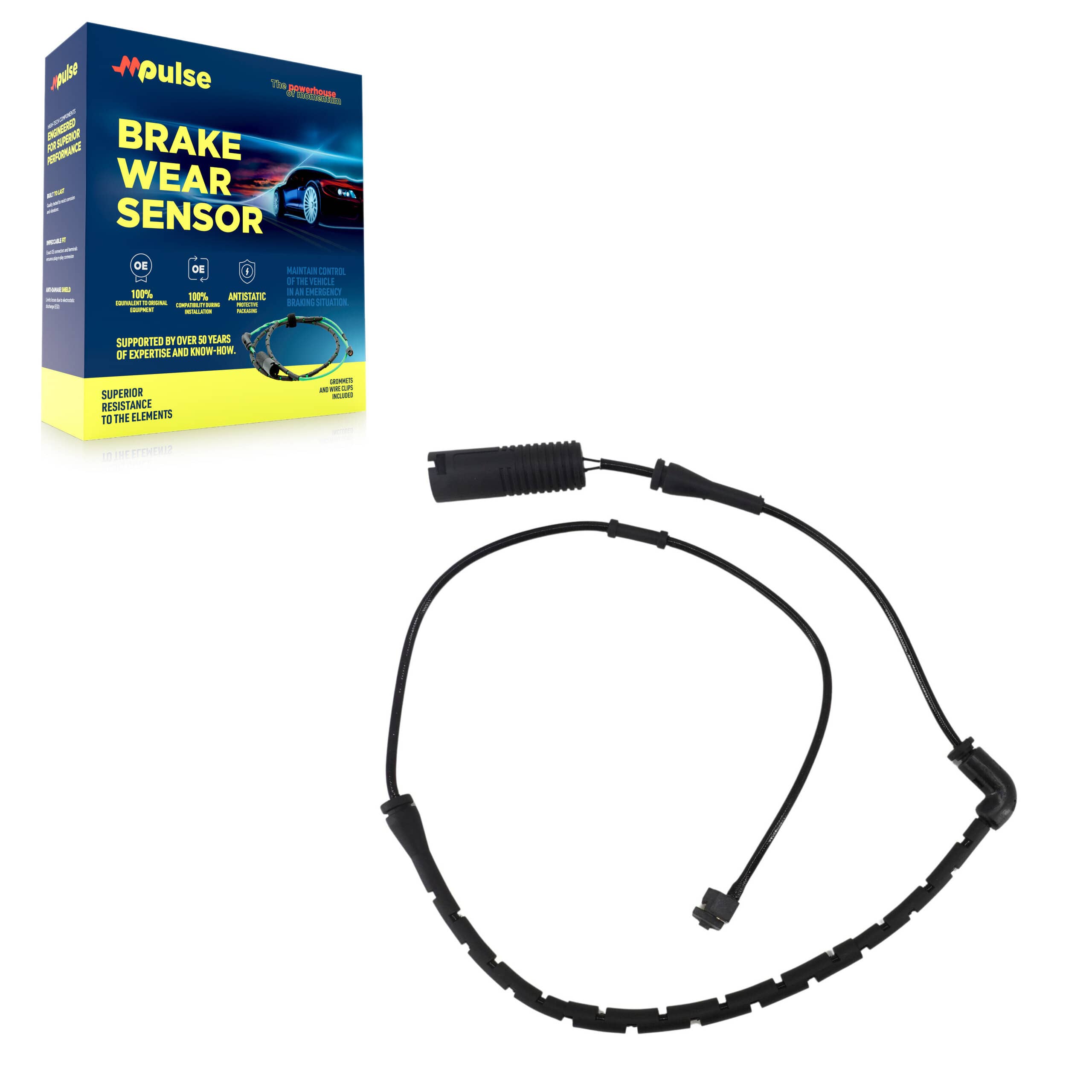 Mpulse - SEN-2BWS0185 - Front Disc Brake Pad Wear Sensor