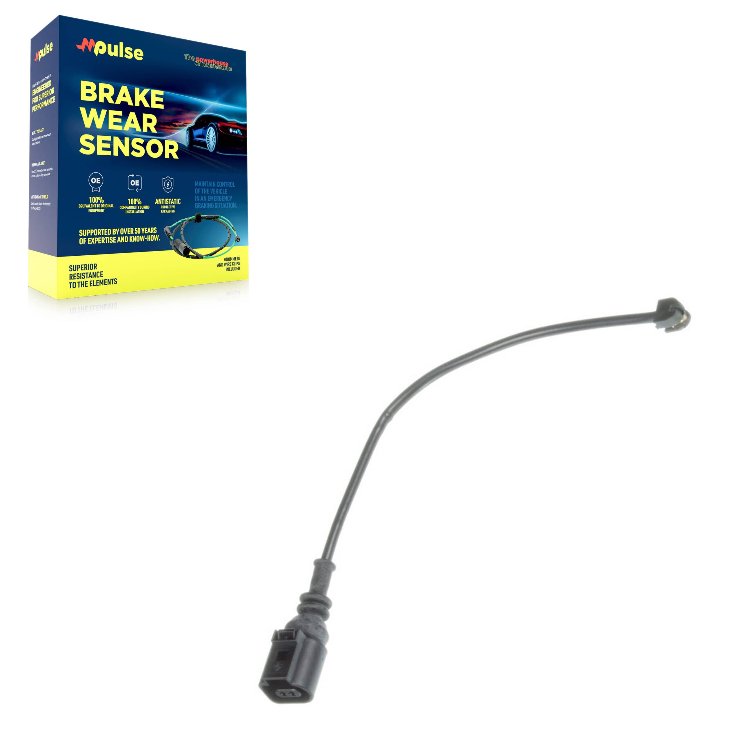 Mpulse - SEN-2BWS0196 - Front Disc Brake Pad Wear Sensor