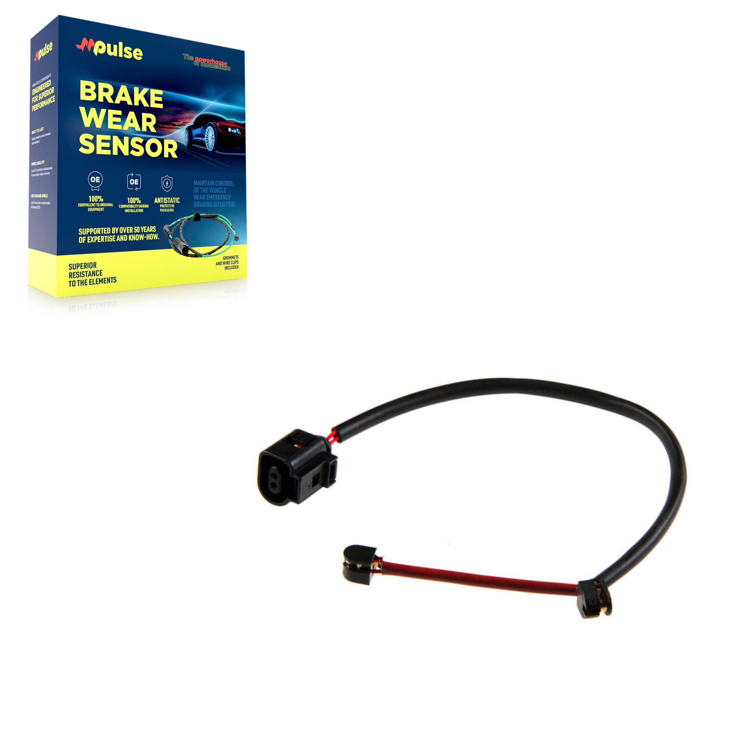 Mpulse - SEN-2BWS0209 - Front Disc Brake Pad Wear Sensor