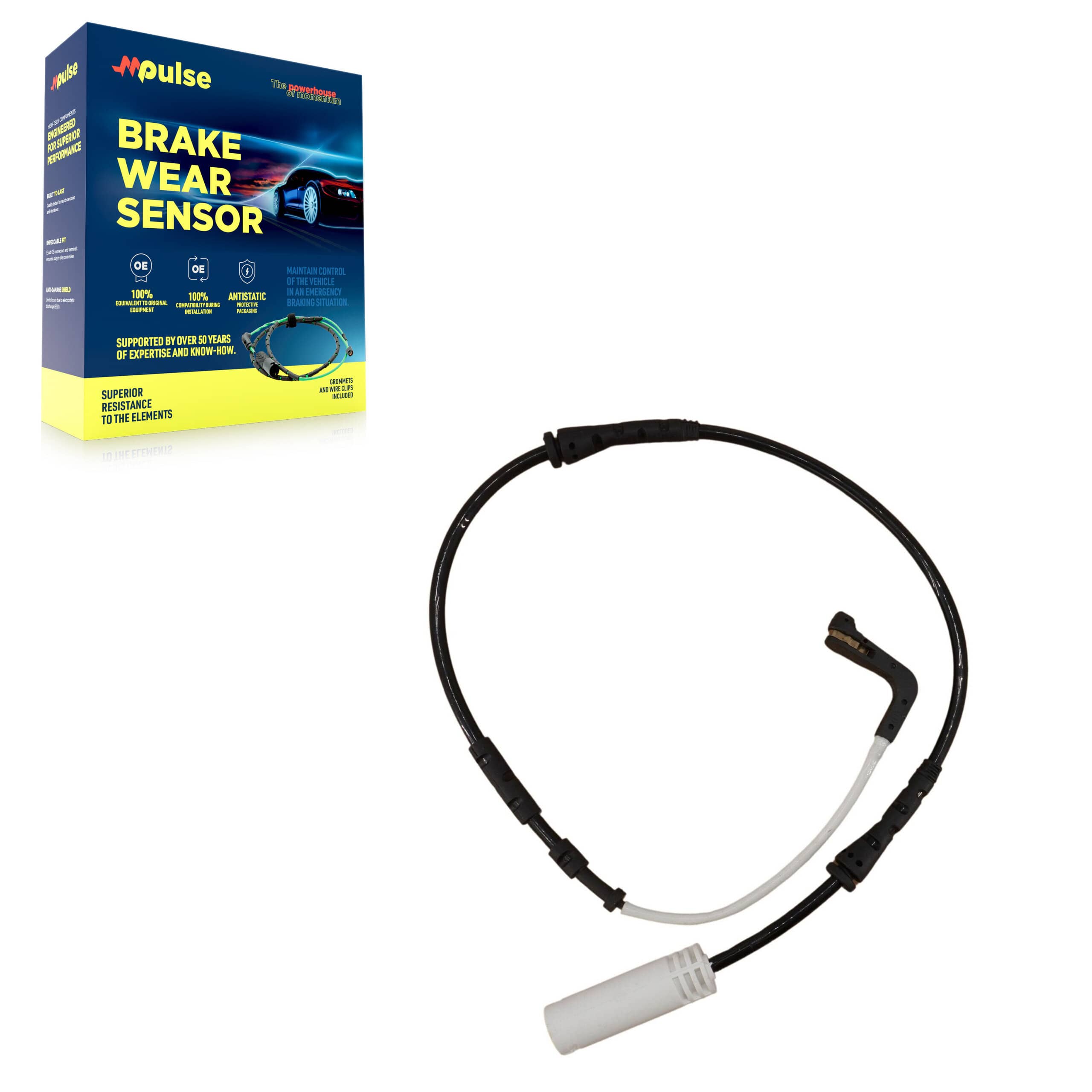Mpulse - SEN-2BWS0212 - Front Right Disc Brake Pad Wear Sensor