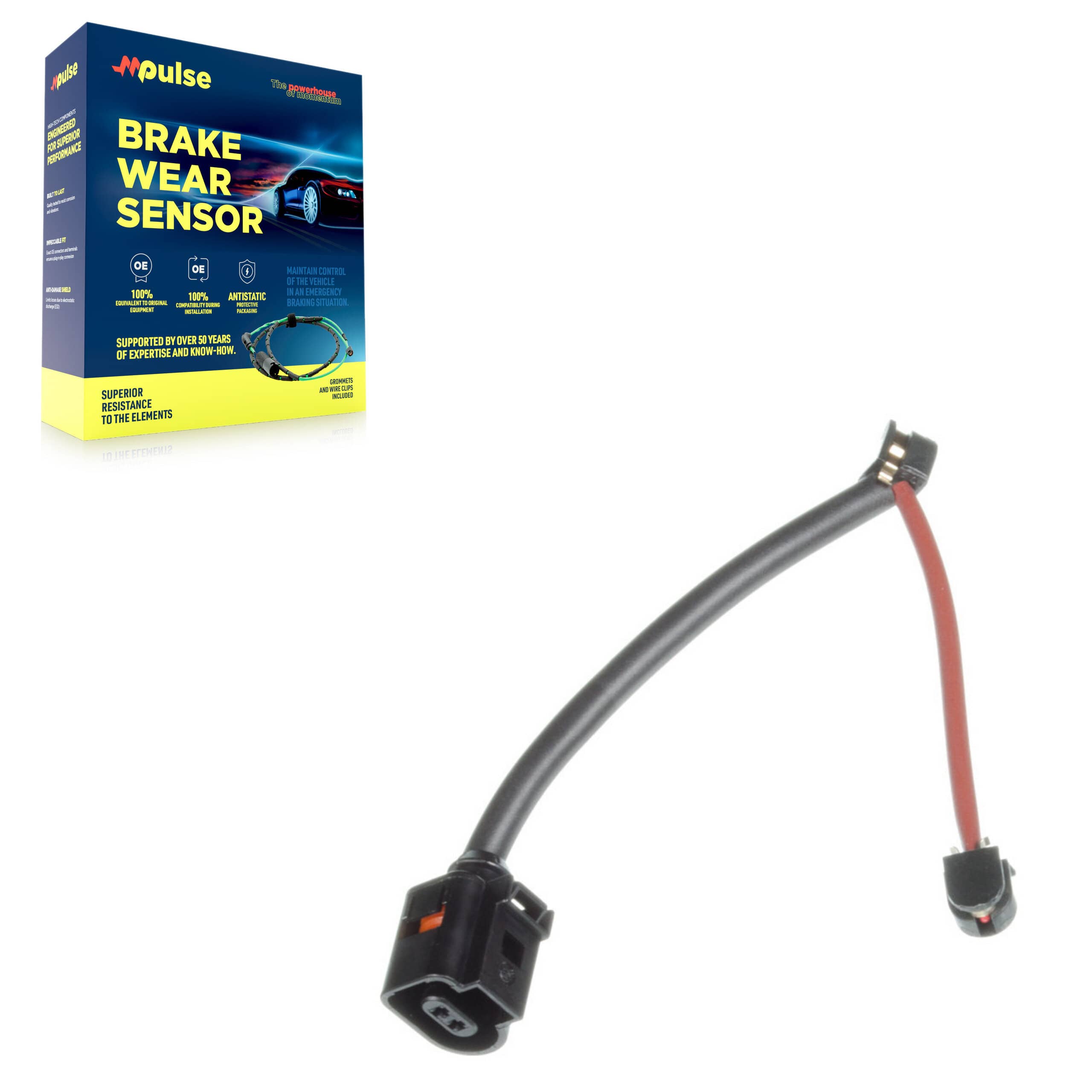 Mpulse - SEN-2BWS0220 - Rear Disc Brake Pad Wear Sensor
