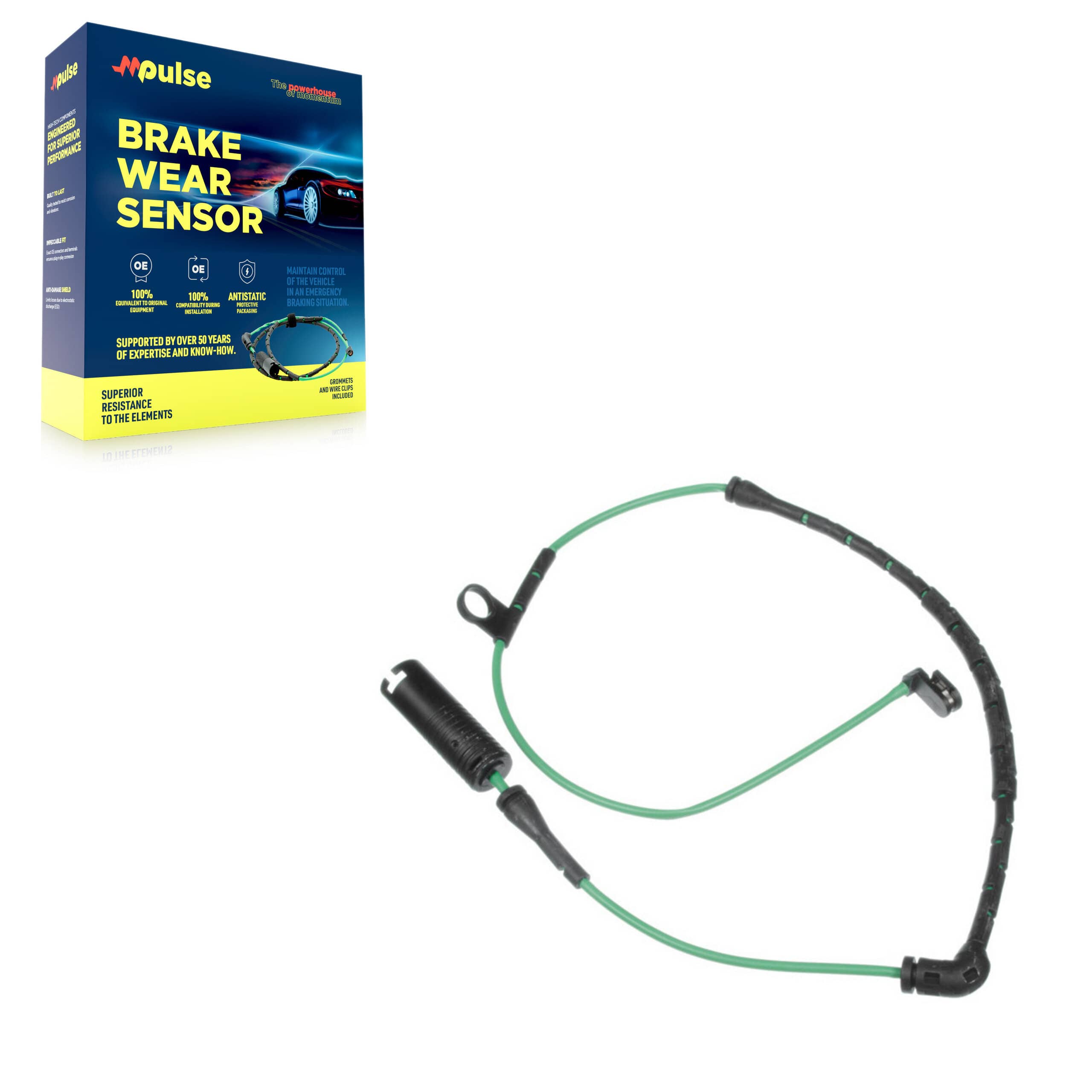 Mpulse - SEN-2BWS0245 - Front Disc Brake Pad Wear Sensor