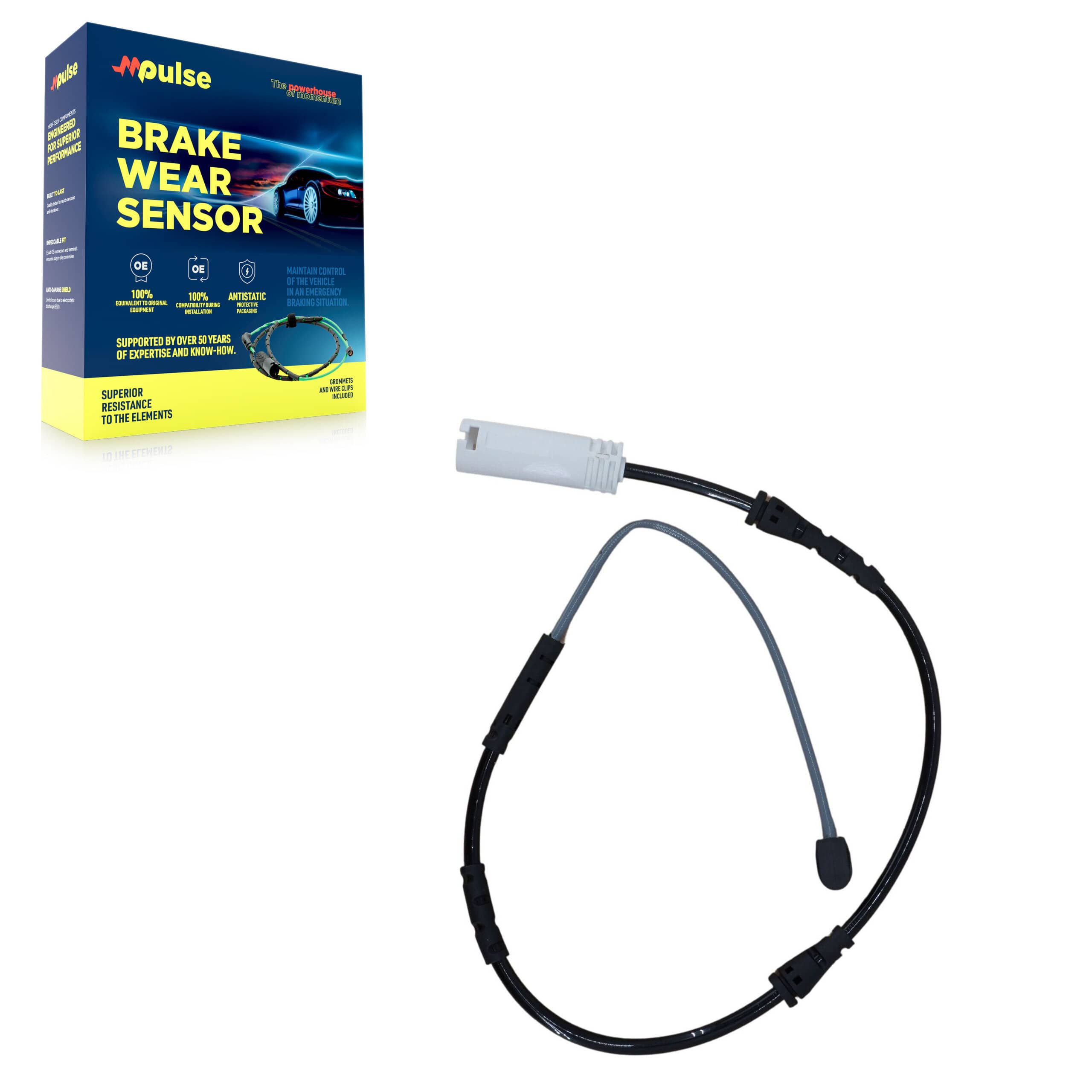 Mpulse - SEN-2BWS0252 - Front Disc Brake Pad Wear Sensor