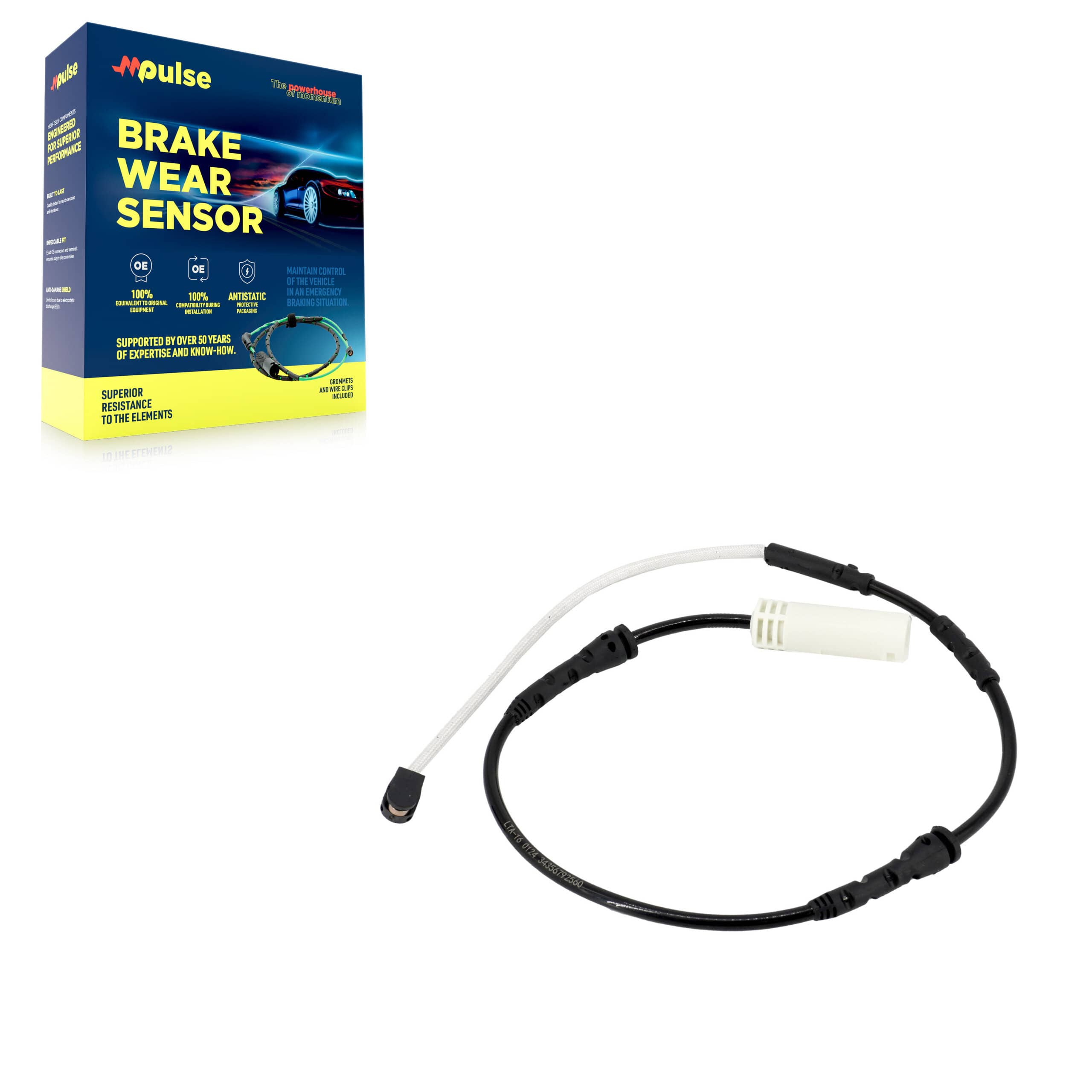 Mpulse - SEN-2BWS0254 - Front Disc Brake Pad Wear Sensor