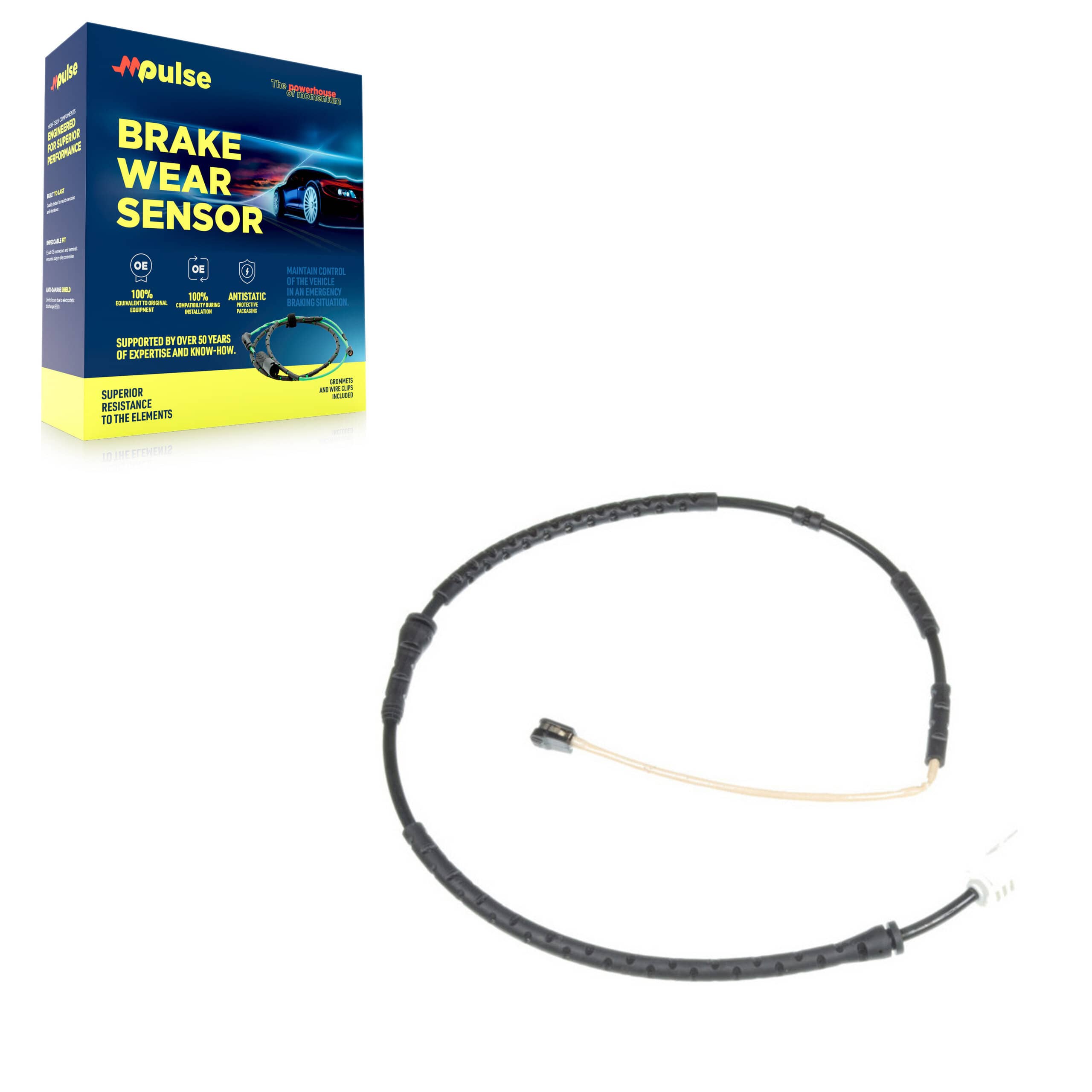 Mpulse - SEN-2BWS0255 - Front Disc Brake Pad Wear Sensor