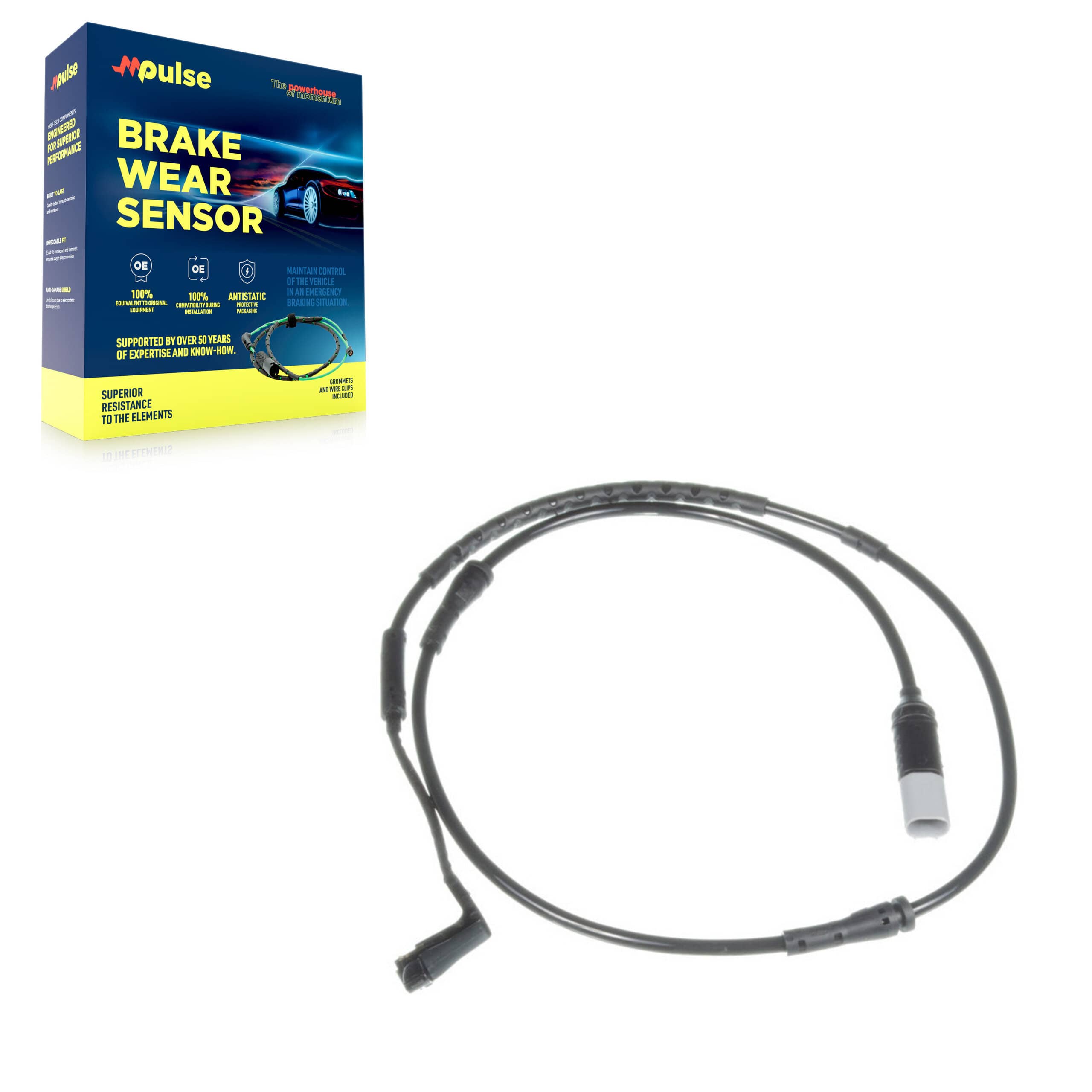 Mpulse - SEN-2BWS0261 - Front Left Disc Brake Pad Wear Sensor