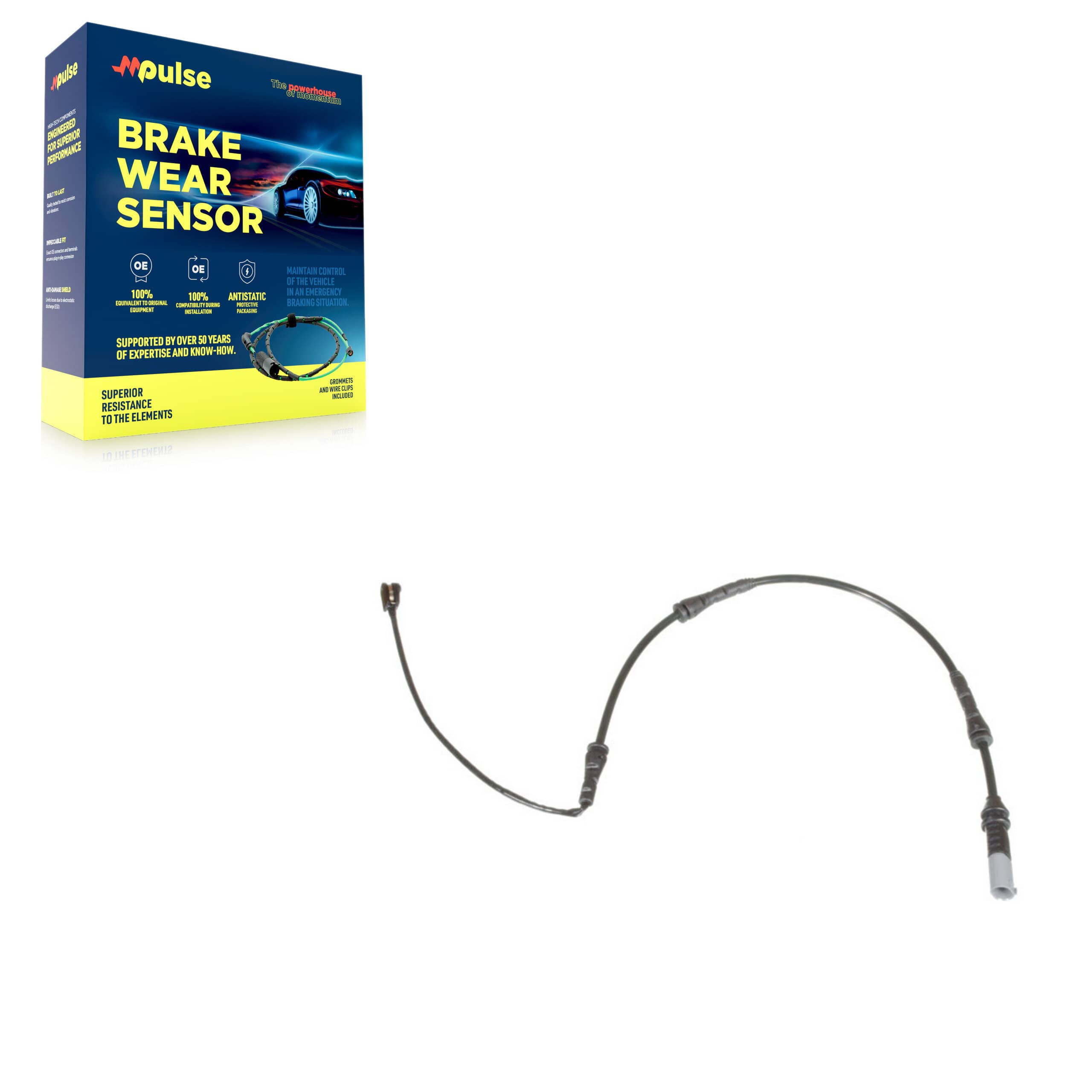 Mpulse - SEN-2BWS0277 - Front Disc Brake Pad Wear Sensor