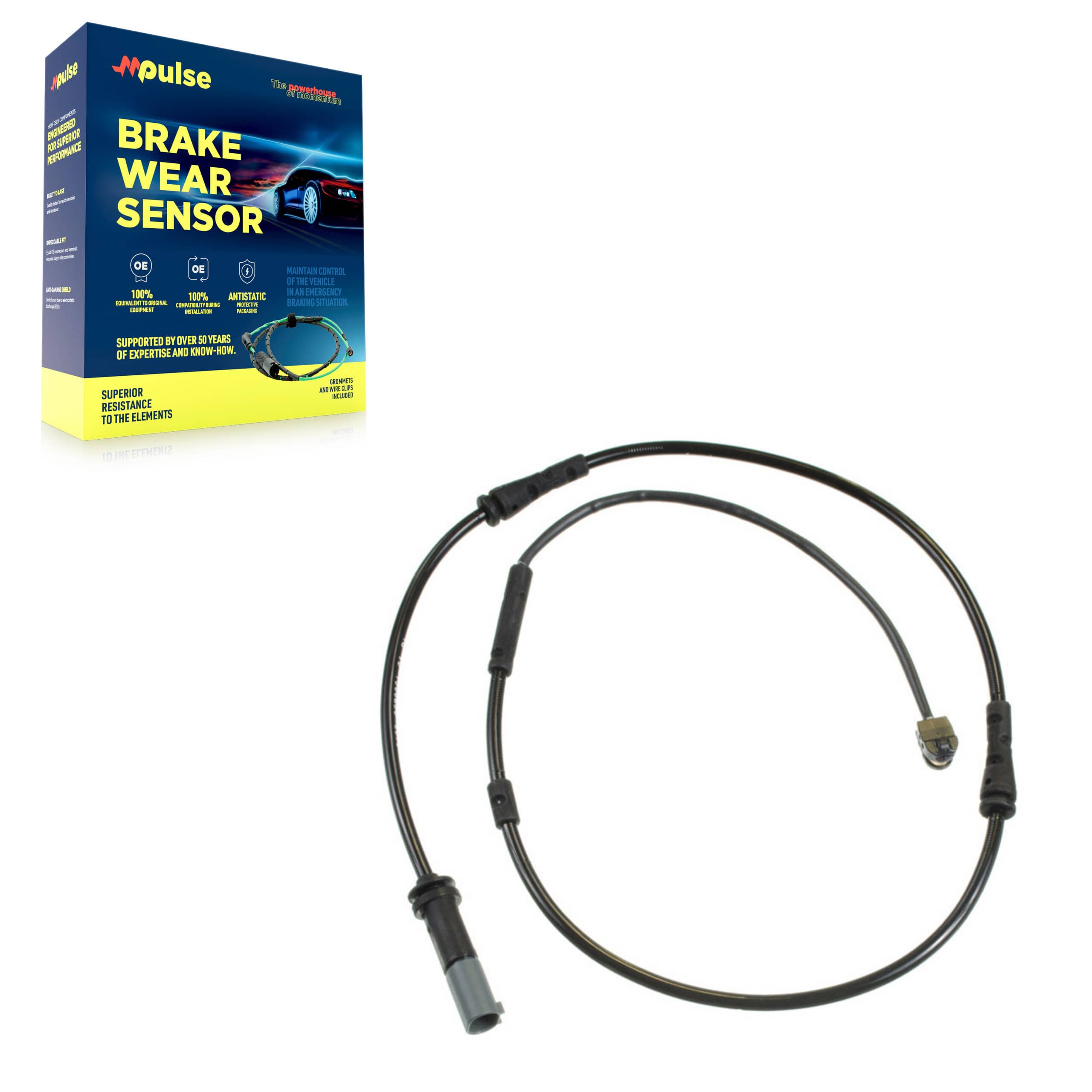 Mpulse - SEN-2BWS0417 - Front Disc Brake Pad Wear Sensor