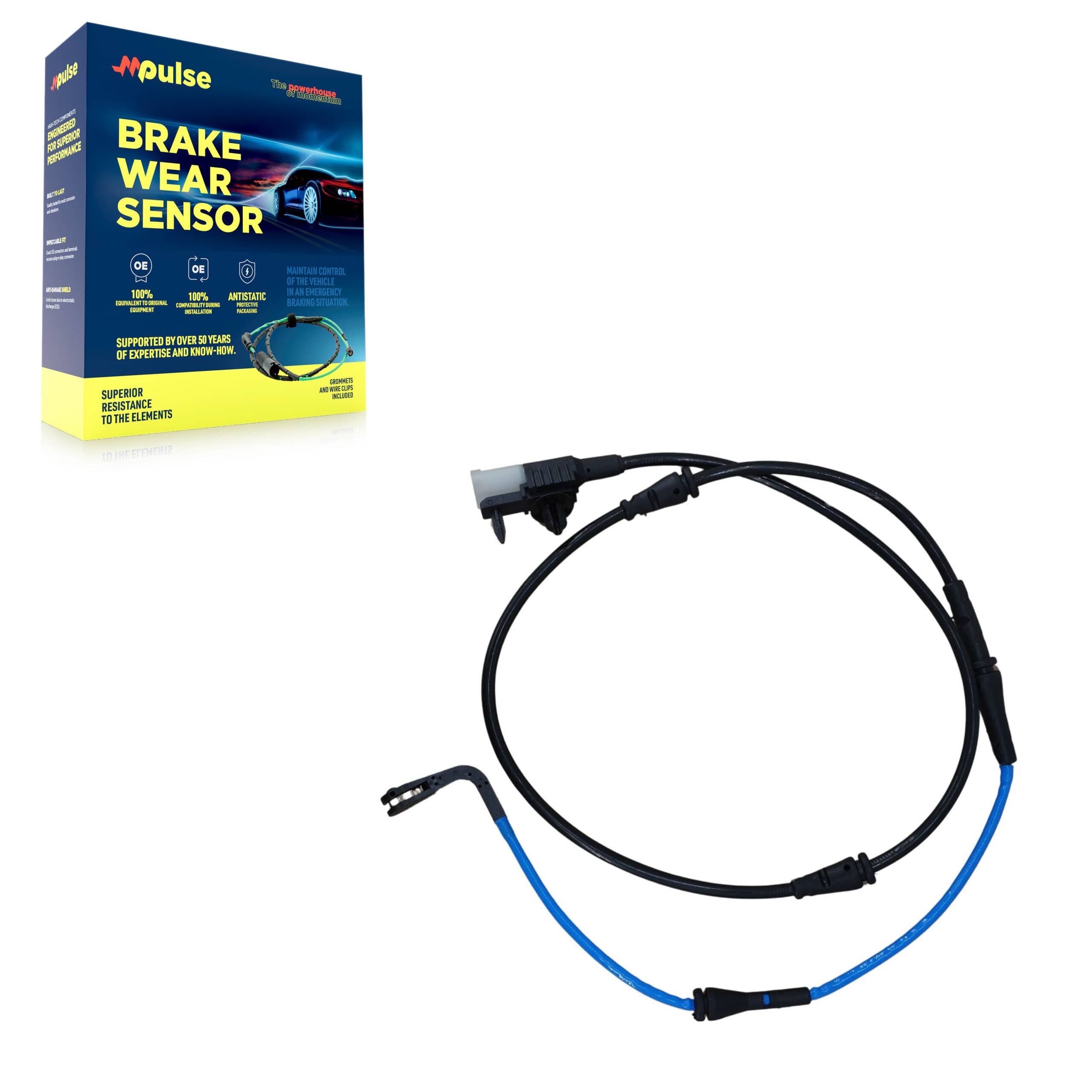 Mpulse - SEN-2BWS0421 - Front Disc Brake Pad Wear Sensor