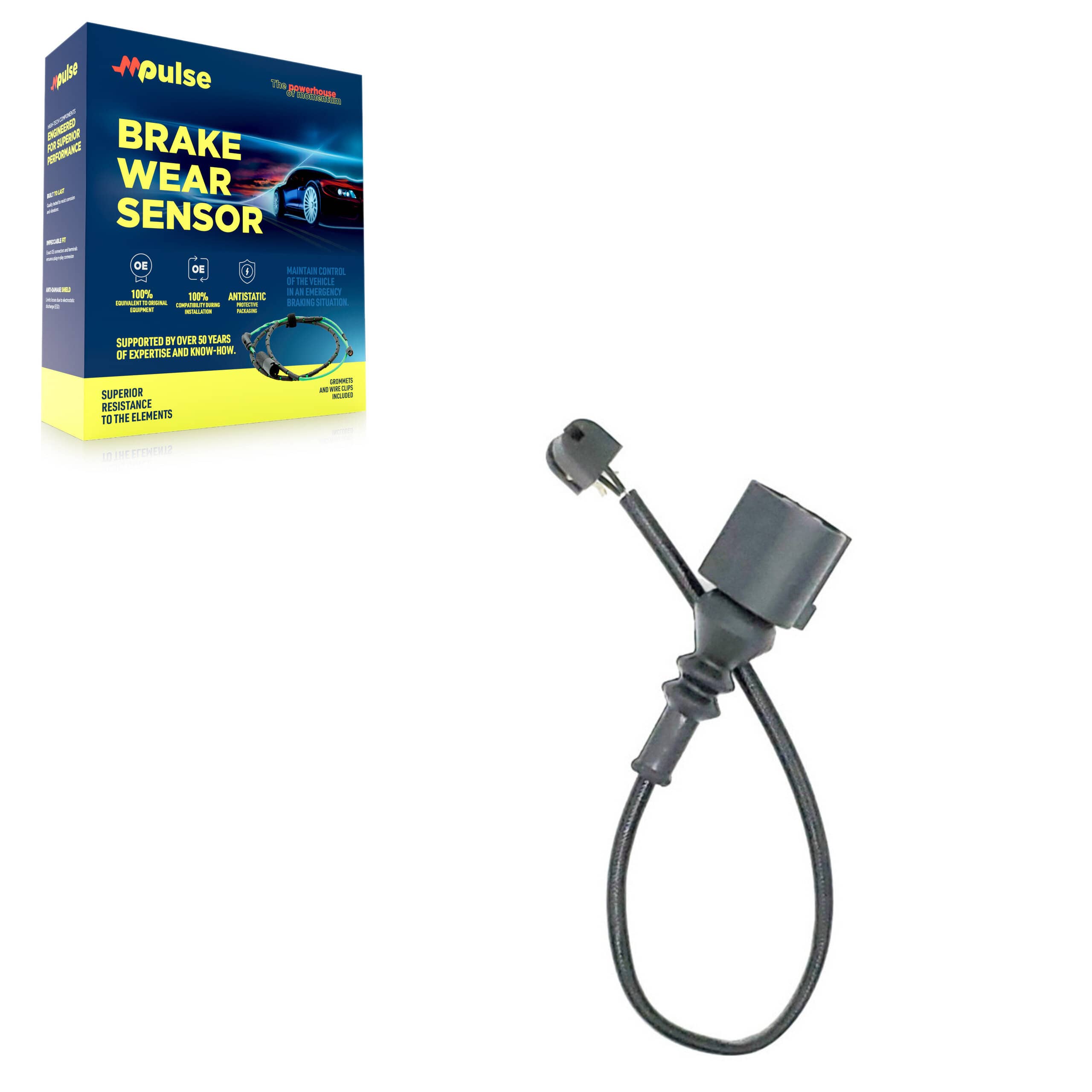 Mpulse - SEN-2BWS0432 - Front Disc Brake Pad Wear Sensor