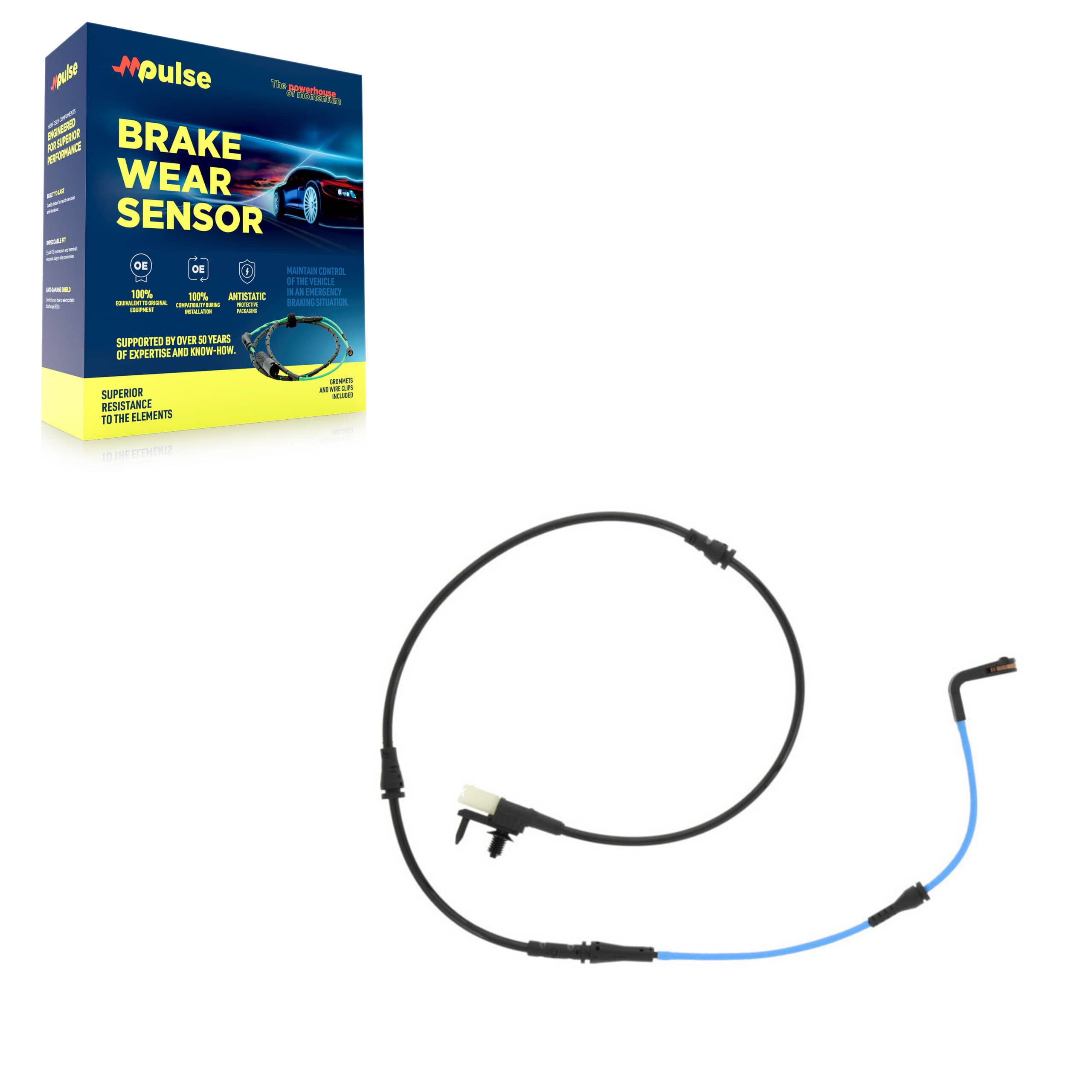 Mpulse - SEN-2BWS0487 - Front Disc Brake Pad Wear Sensor