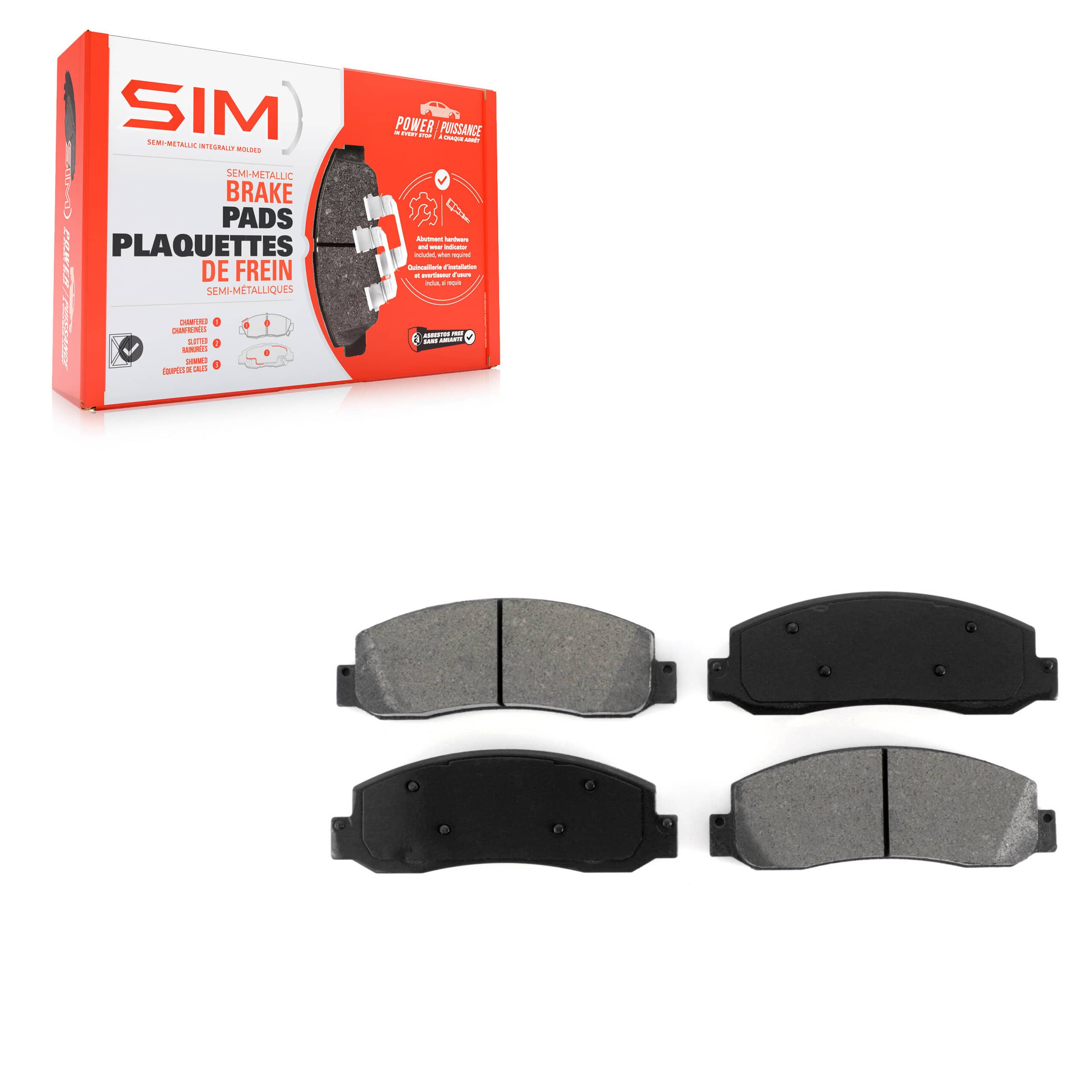 SIM - SIM-1069 - Front Disc Brake Pad