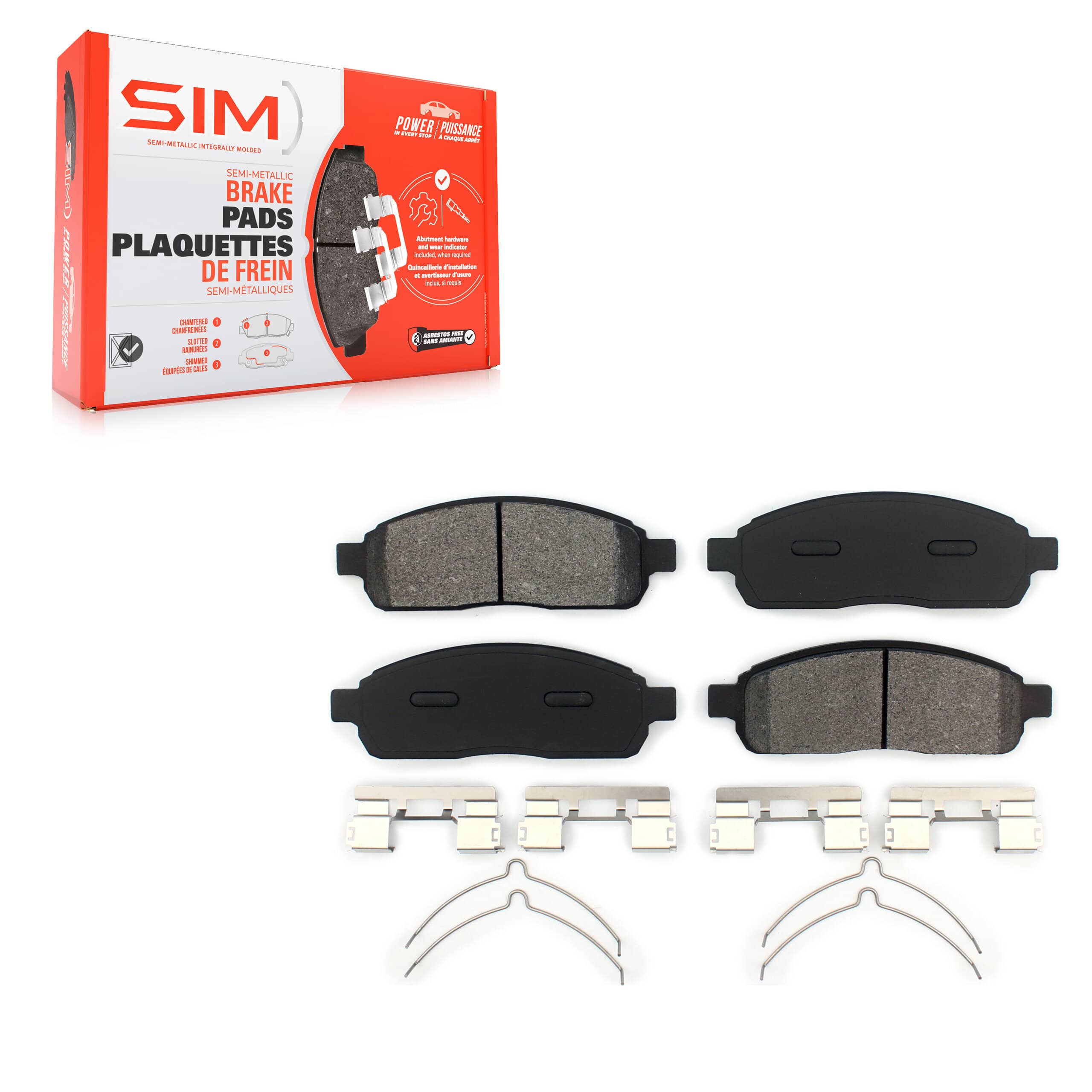 SIM - SIM-1083 - Front Disc Brake Pad