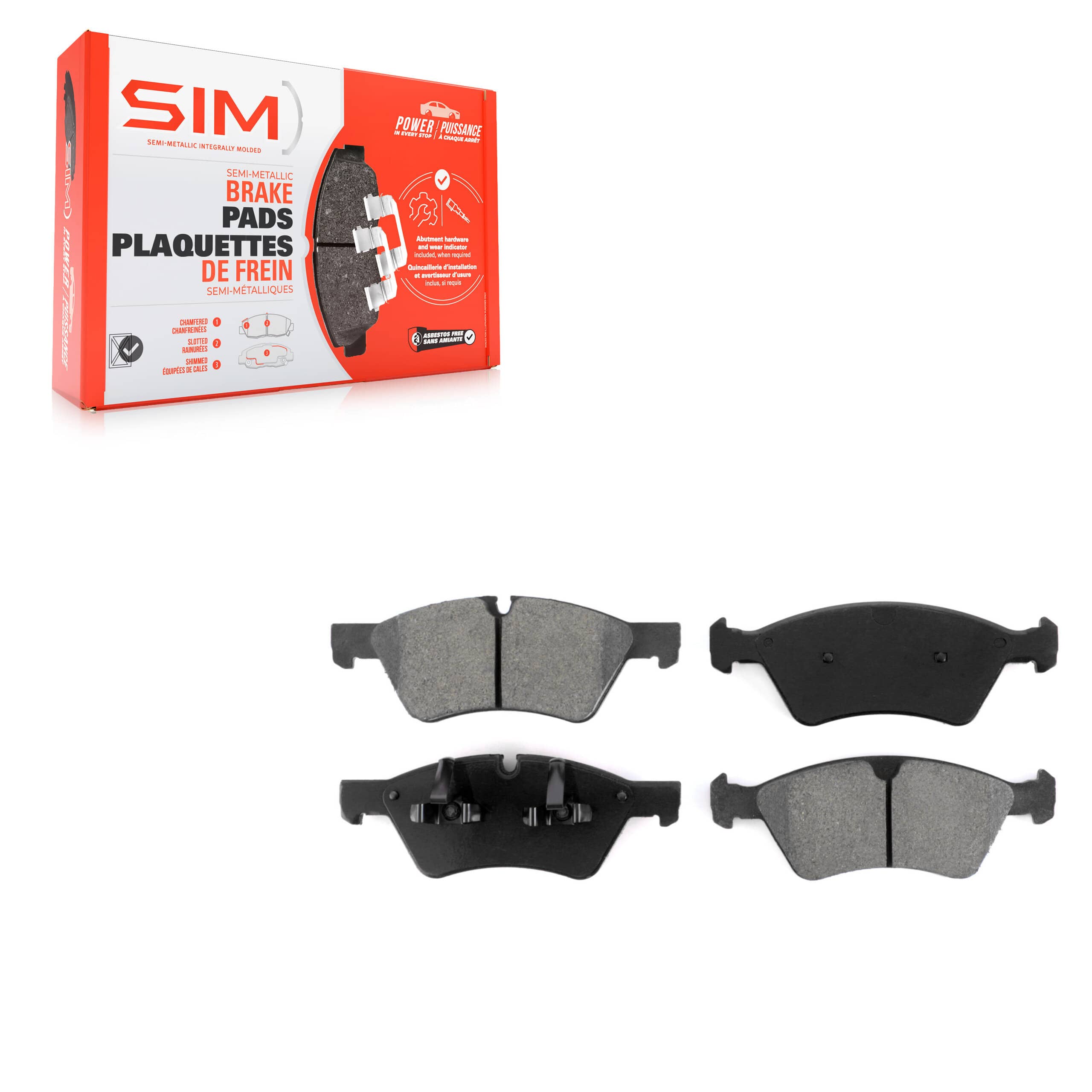 SIM - SIM-1123 - Front Disc Brake Pad
