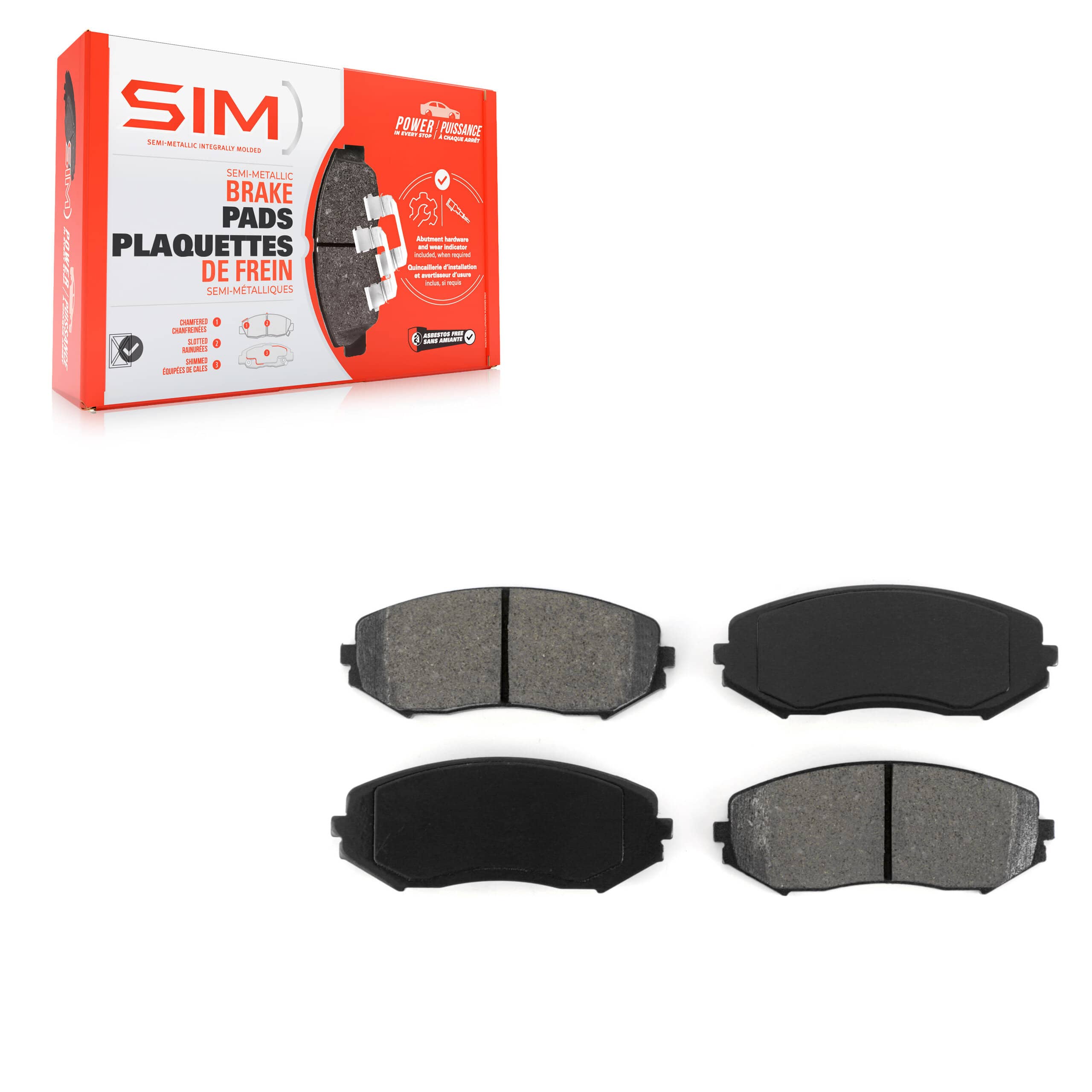 SIM - SIM-1188 - Front Disc Brake Pad