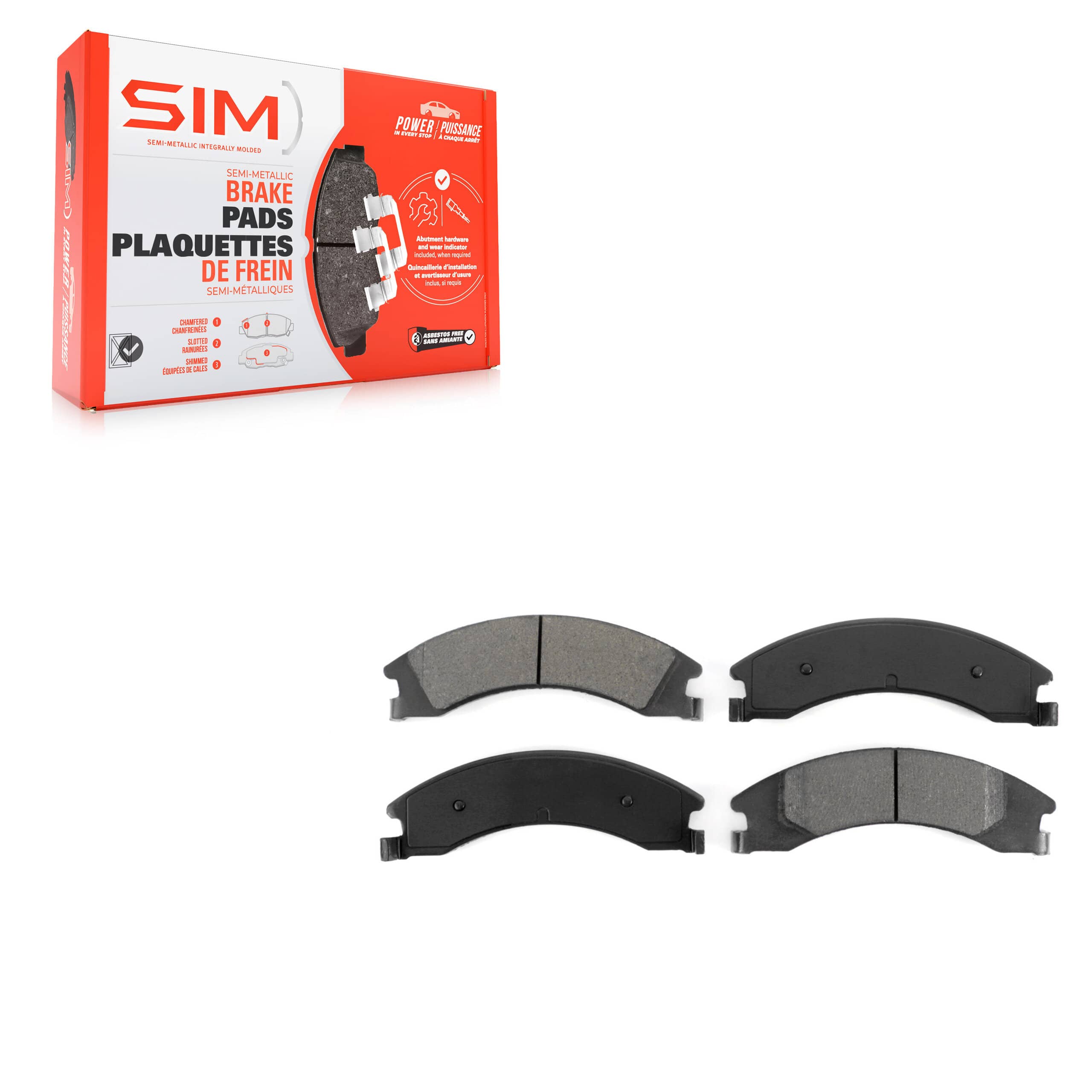 SIM - SIM-1329 - Rear Disc Brake Pad