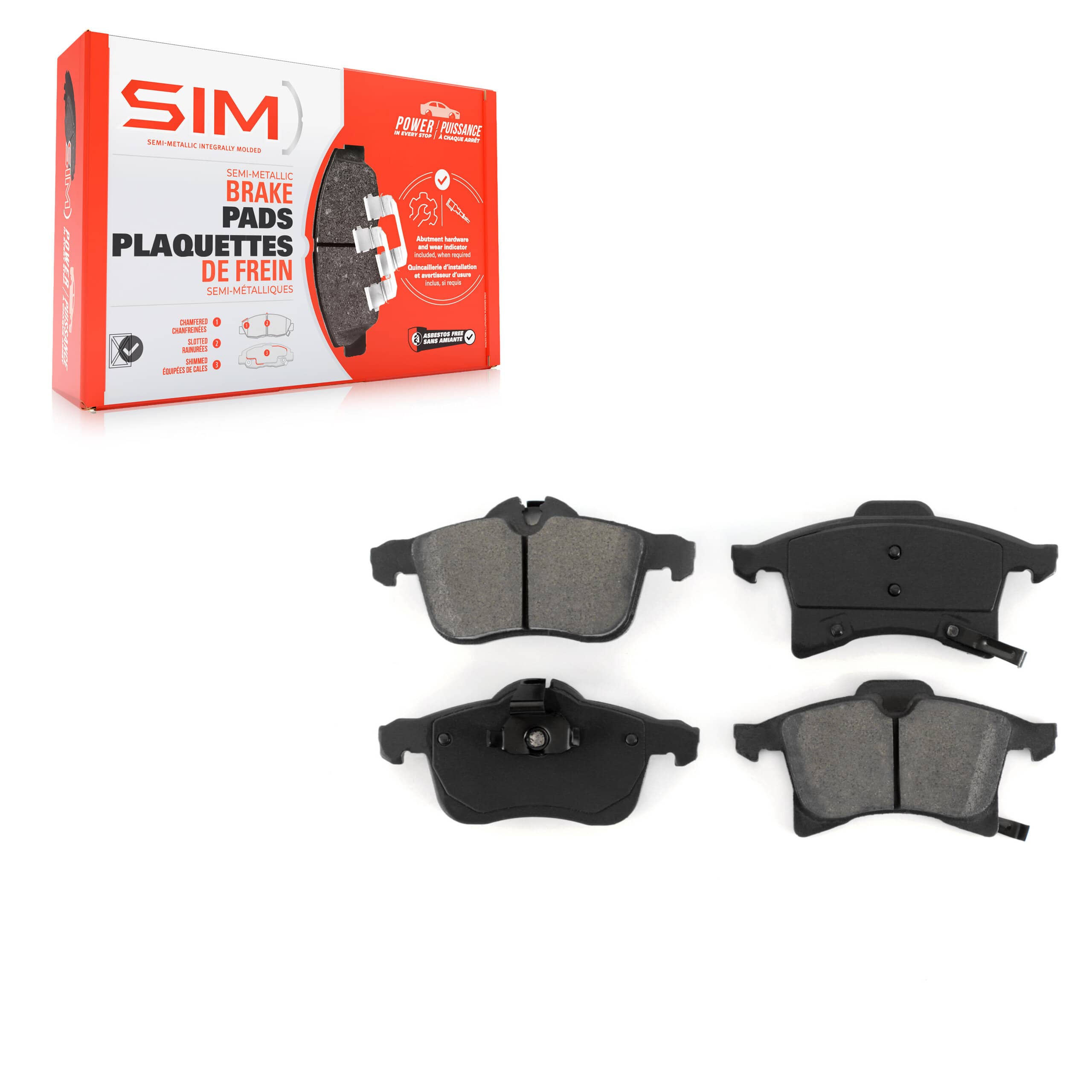 SIM - SIM-1361 - Front Disc Brake Pad