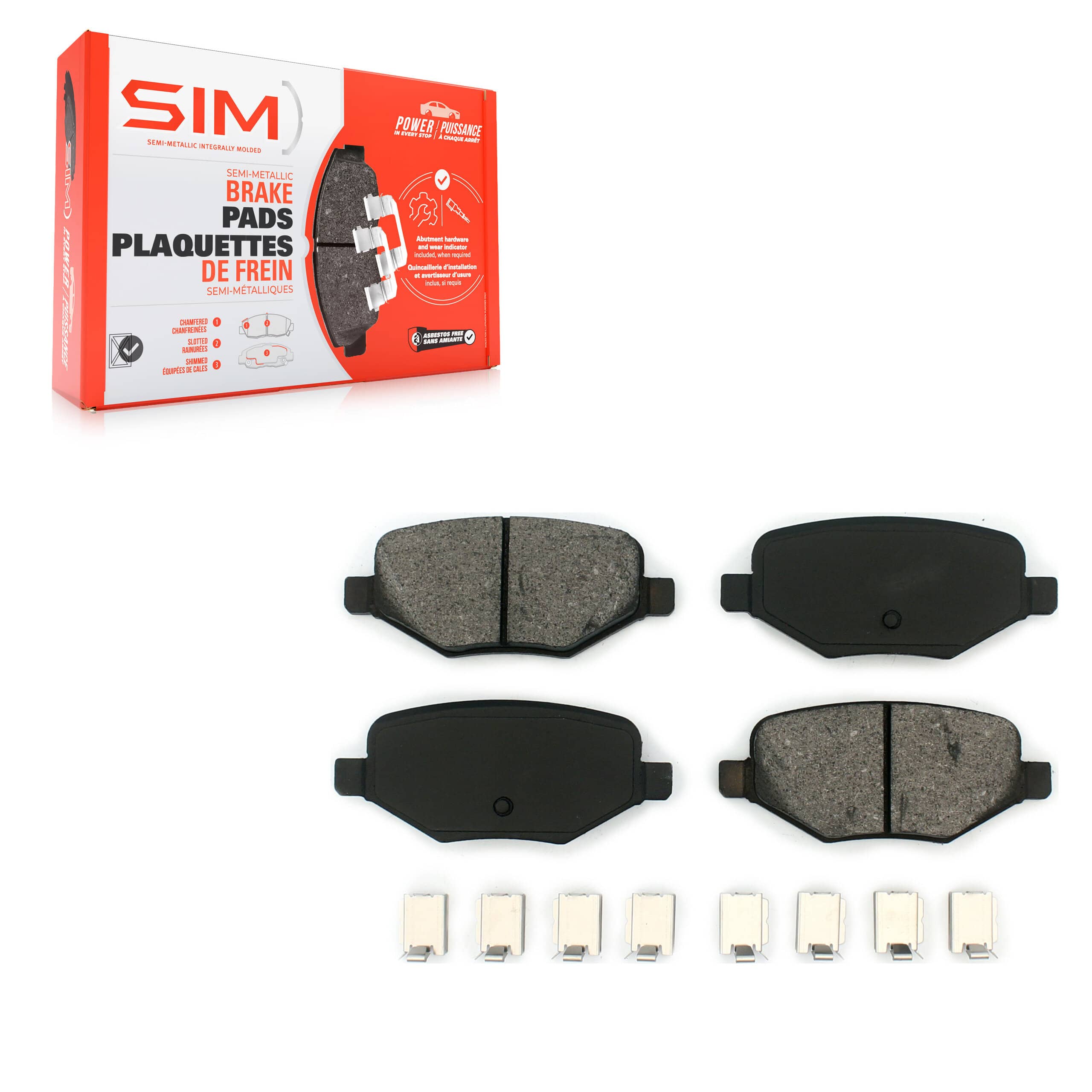 SIM - SIM-1377 - Rear Disc Brake Pad