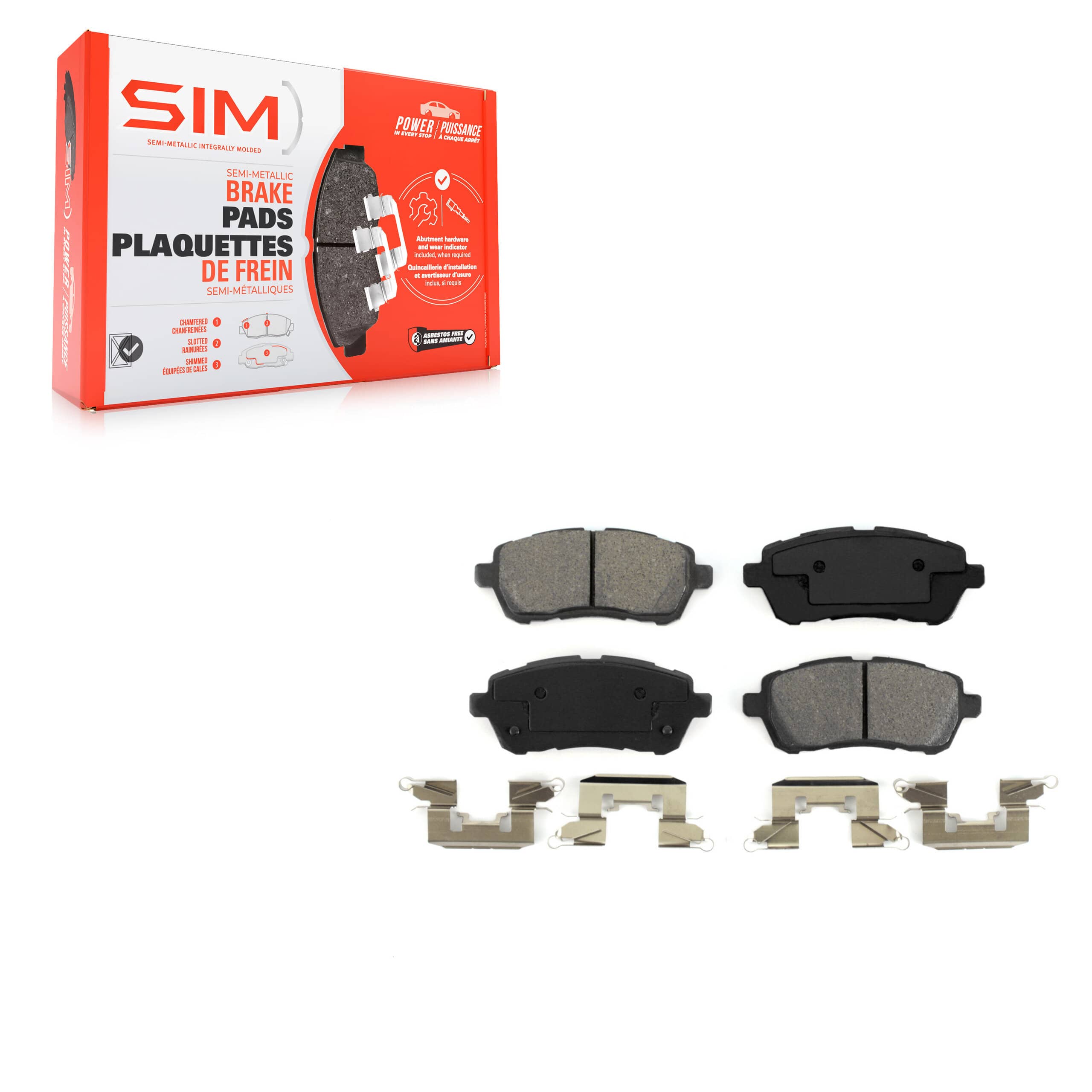 SIM - SIM-1454 - Front Disc Brake Pad