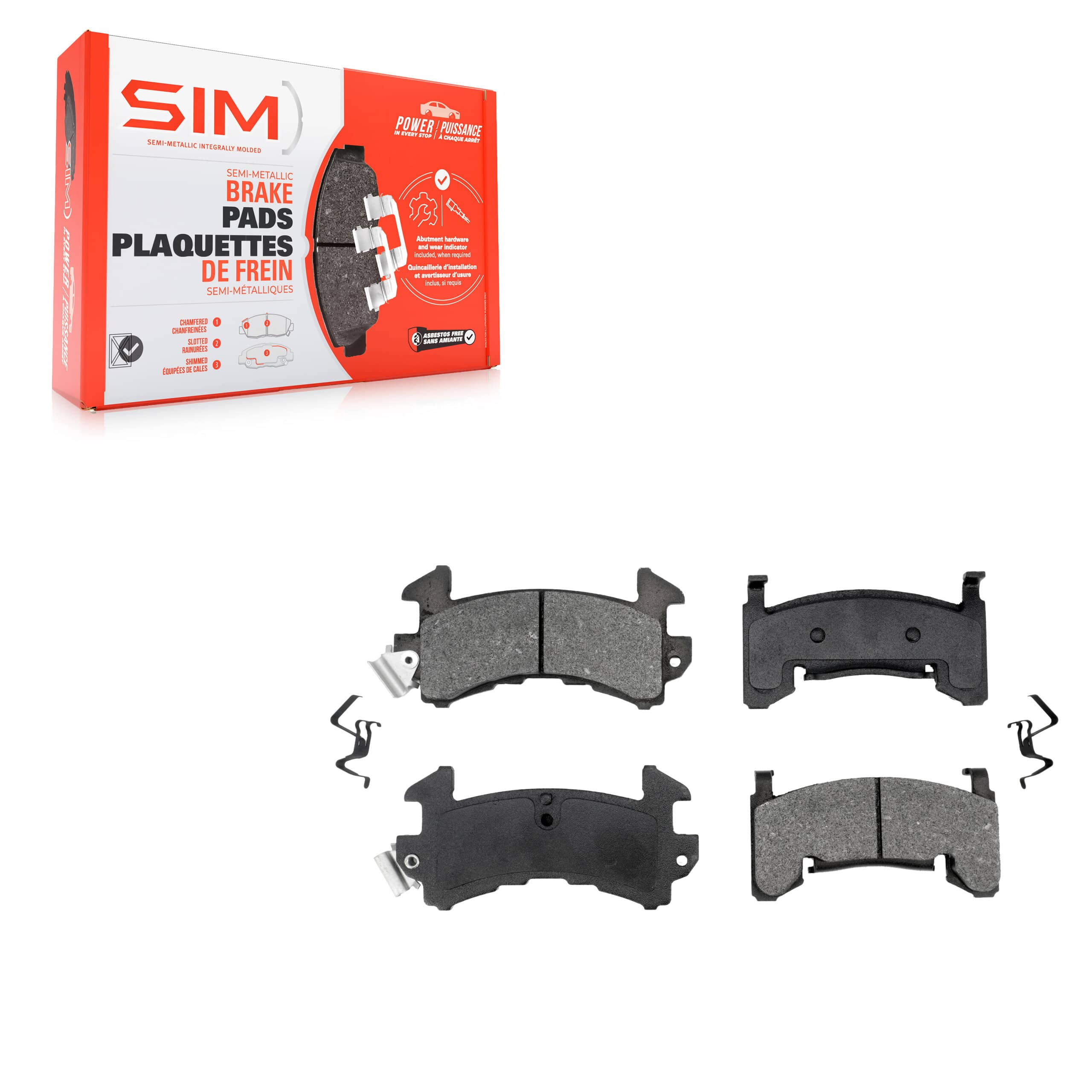 SIM - SIM-154 - Front Disc Brake Pad