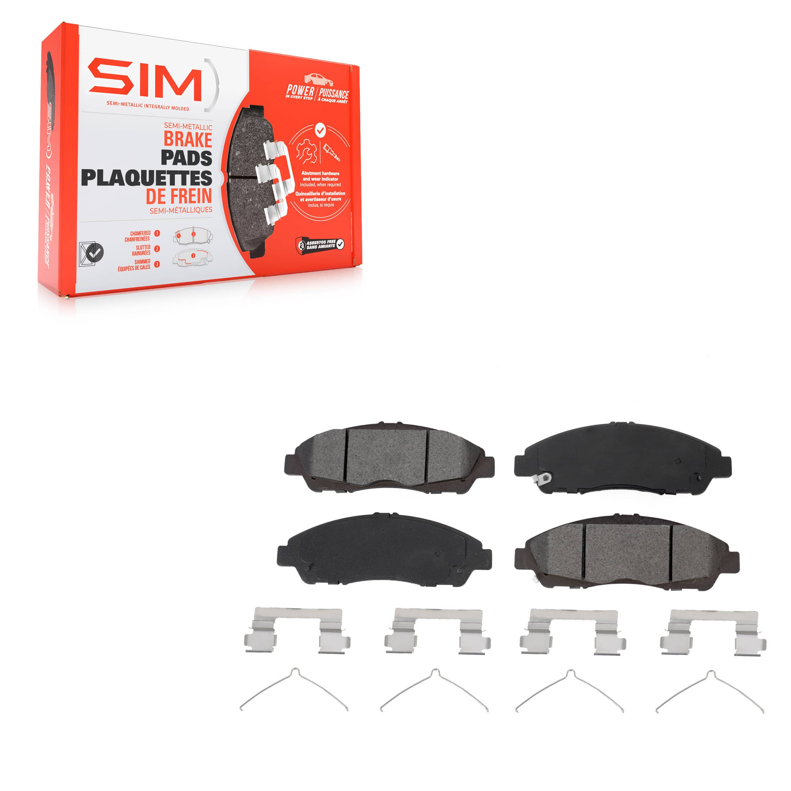 SIM - SIM-1896 - Front Disc Brake Pad