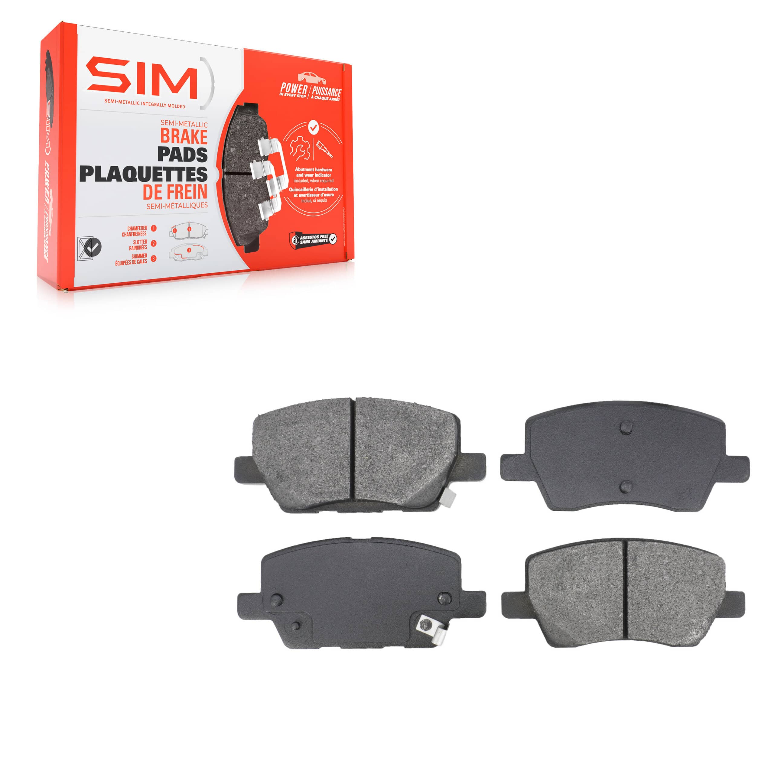 SIM - SIM-1929 - Front Disc Brake Pad