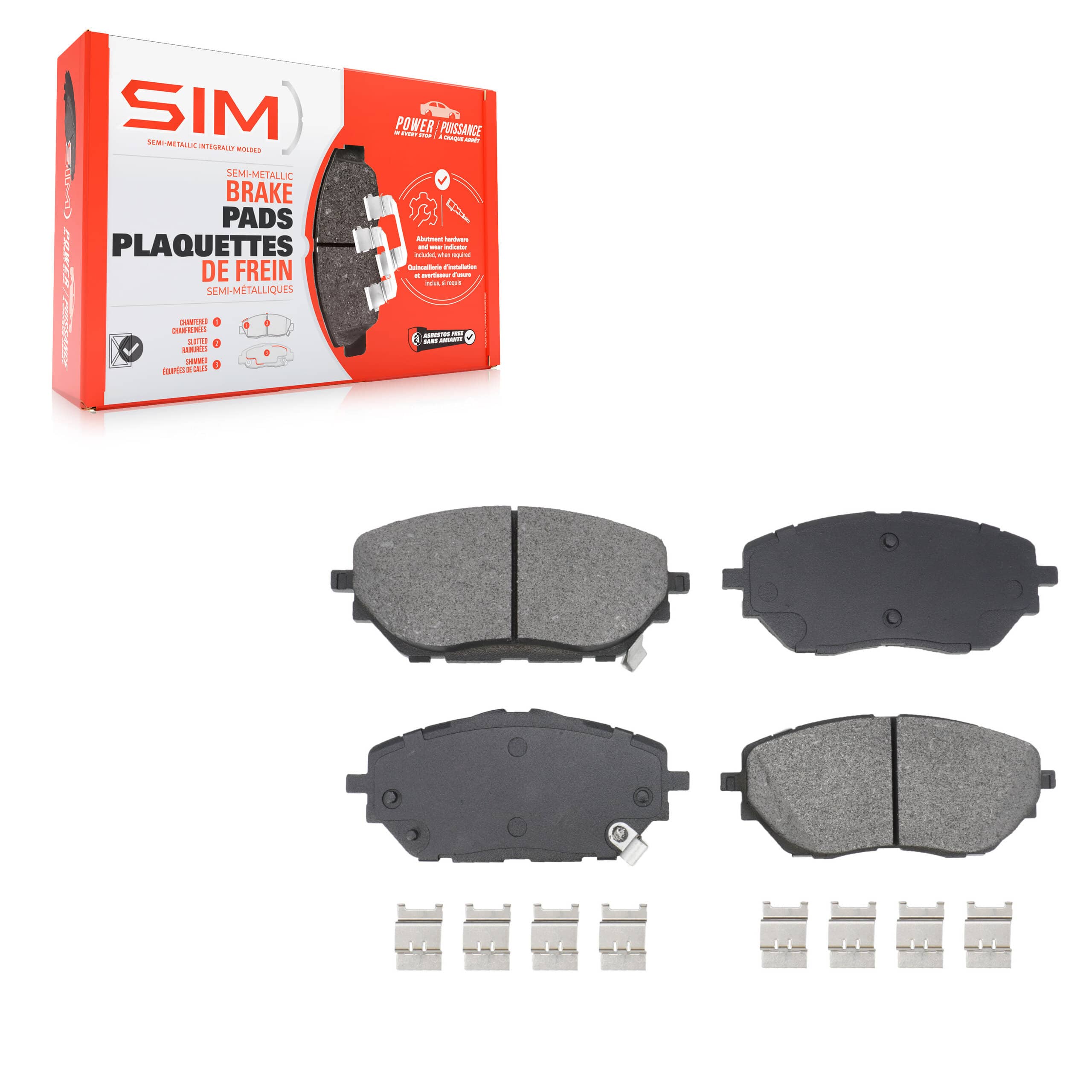 SIM - SIM-2065 - Front Disc Brake Pad
