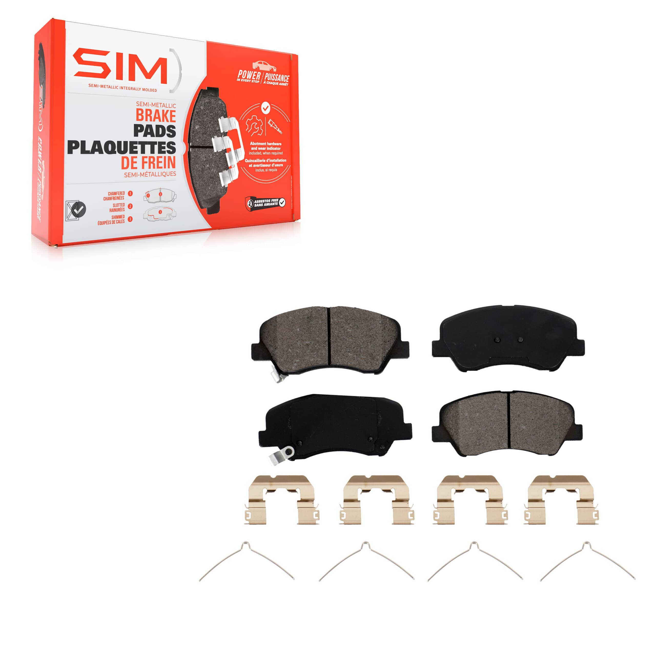 SIM - SIM-2190 - Front Disc Brake Pad